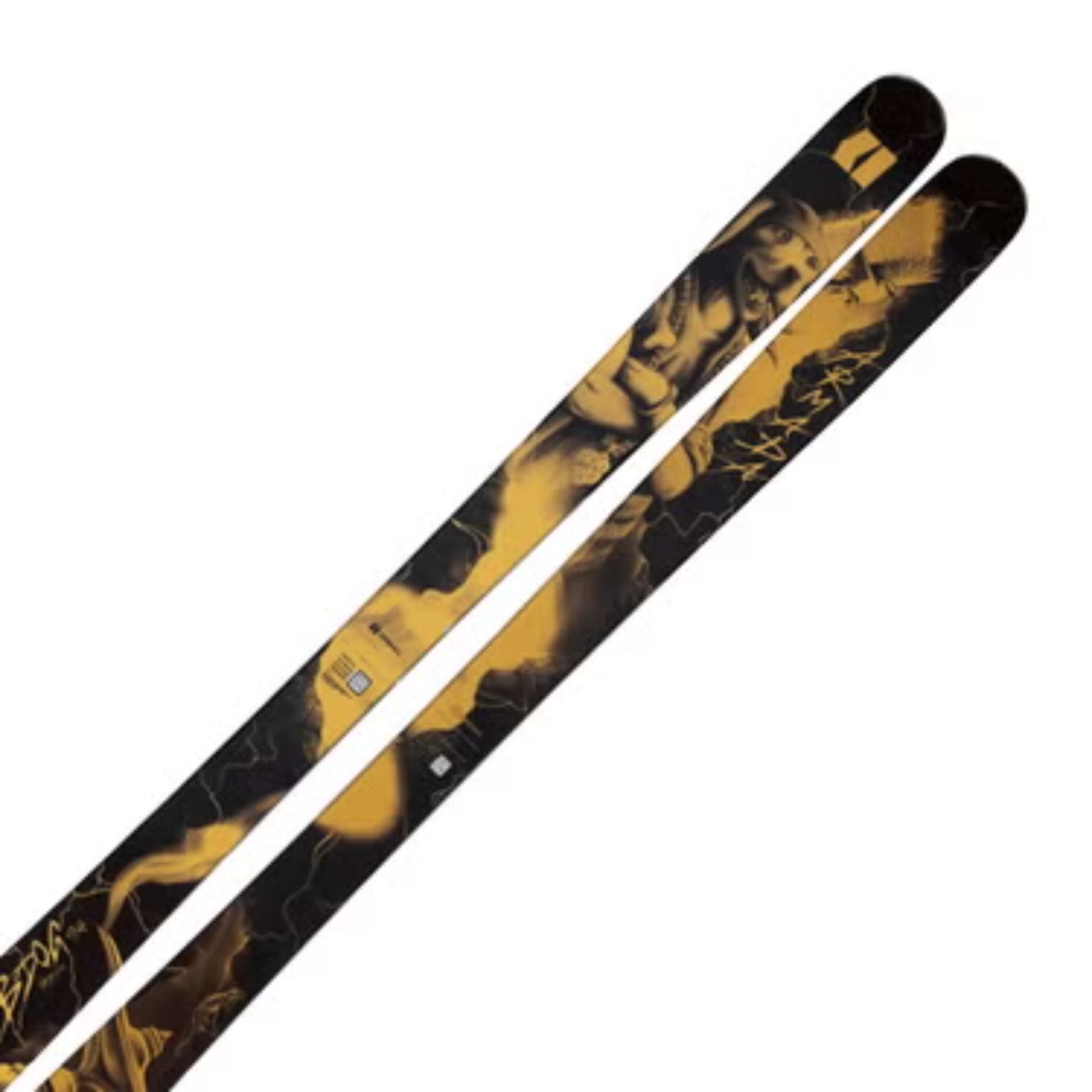 Bdog 94 Skier equipment, Skis, Frontside, Graphic, Black