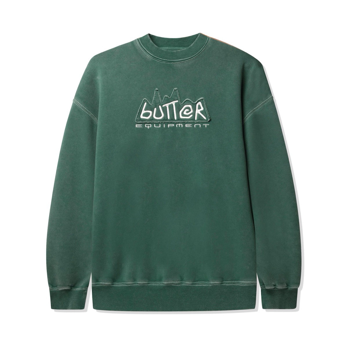 Equipment Applique Crewneck Butter Equipment Applique Crewneck Washed Fern