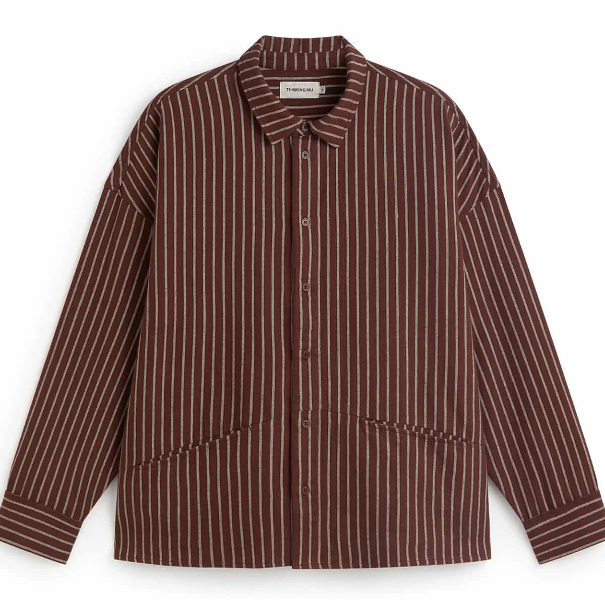 shirt, streifenshirt, burgundy, langarm, Kragenshirt