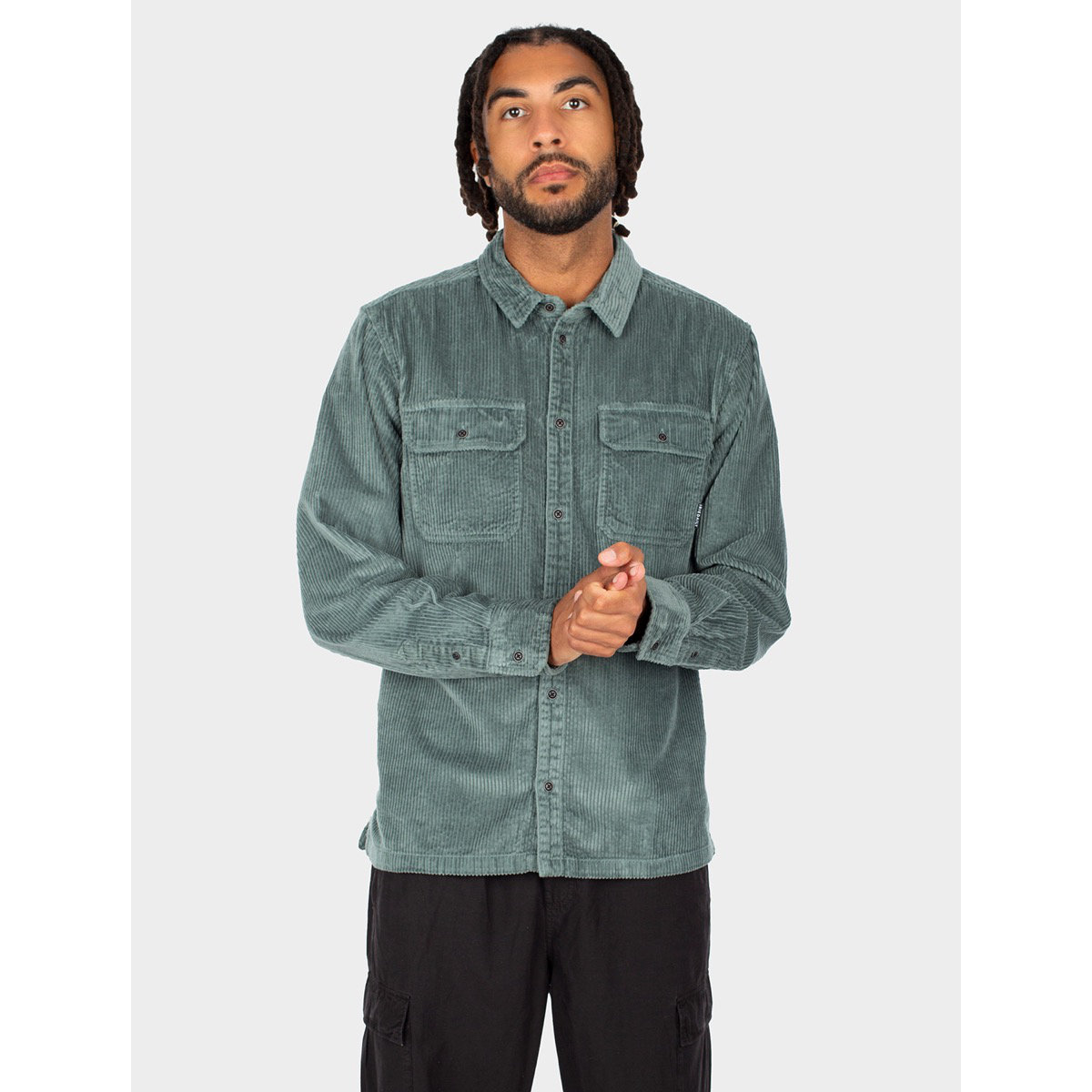 Bubble Cord Shirt Vêtements, manches longues, manches, chemise, pantalons