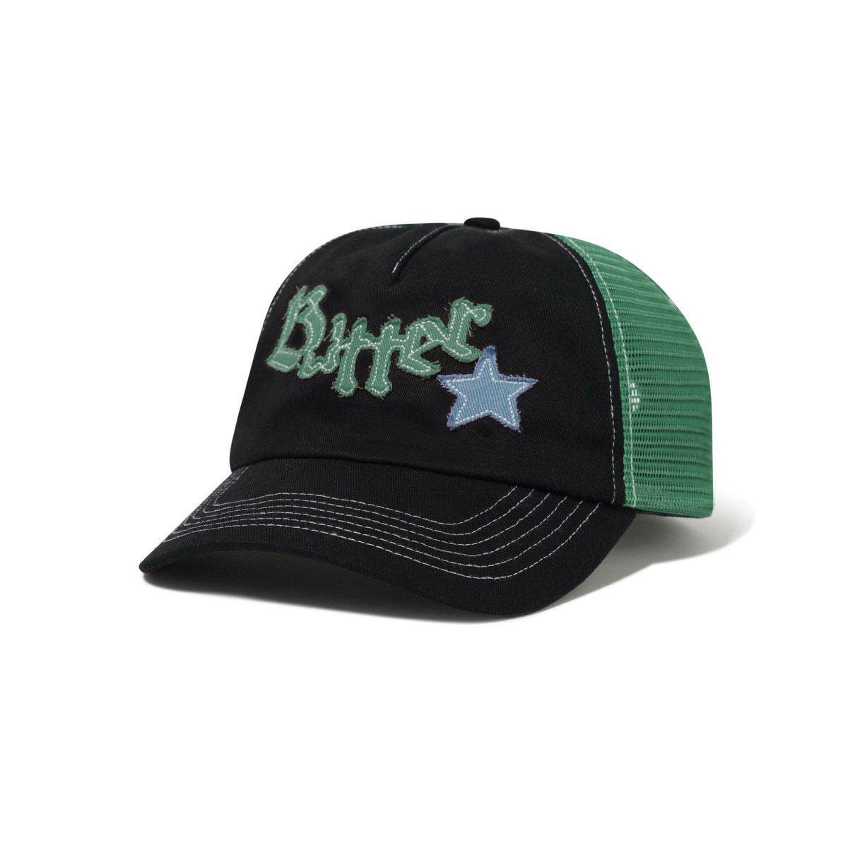 Edge Trucker Cap Butter Edge Trucker Cap Black