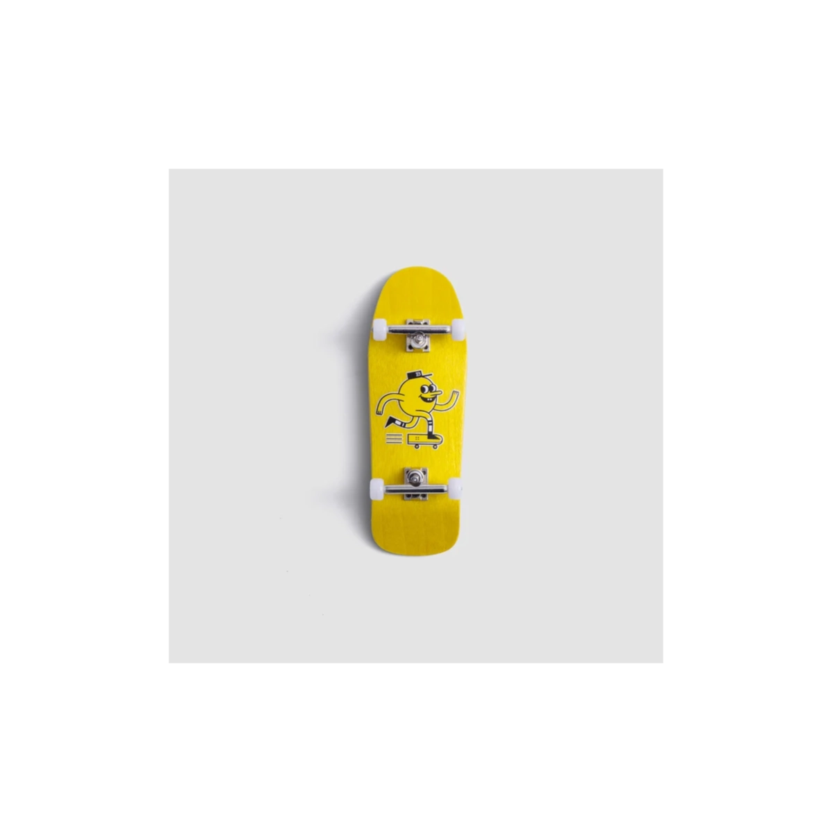 Fingerboard Mini-skateboard, jaune, skateboard, planche, dessin animé « La Chenille »