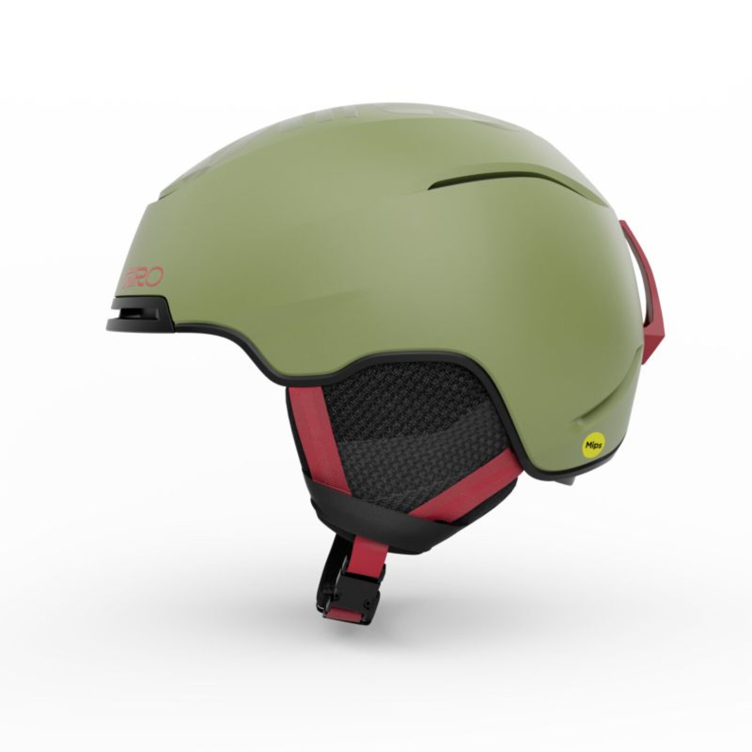 Jackson MIPS Helmet Casque de ski, vert olive, sangle réglable, aération, écusson MIPS