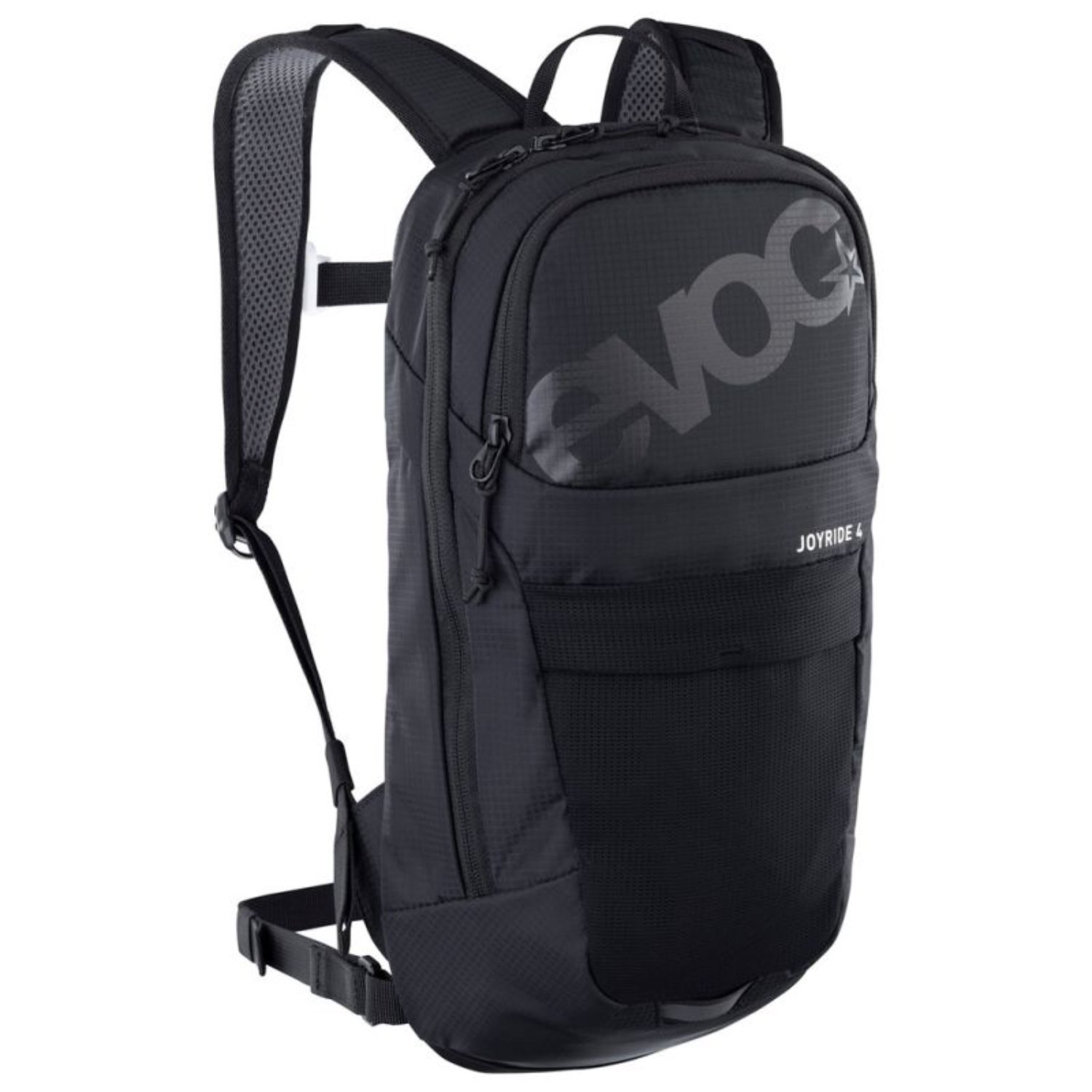 Joyride 4L Backpack Rucksack, Tagesrucksack, Schwarz, Mesh-Tasche, Reißverschlussfächer