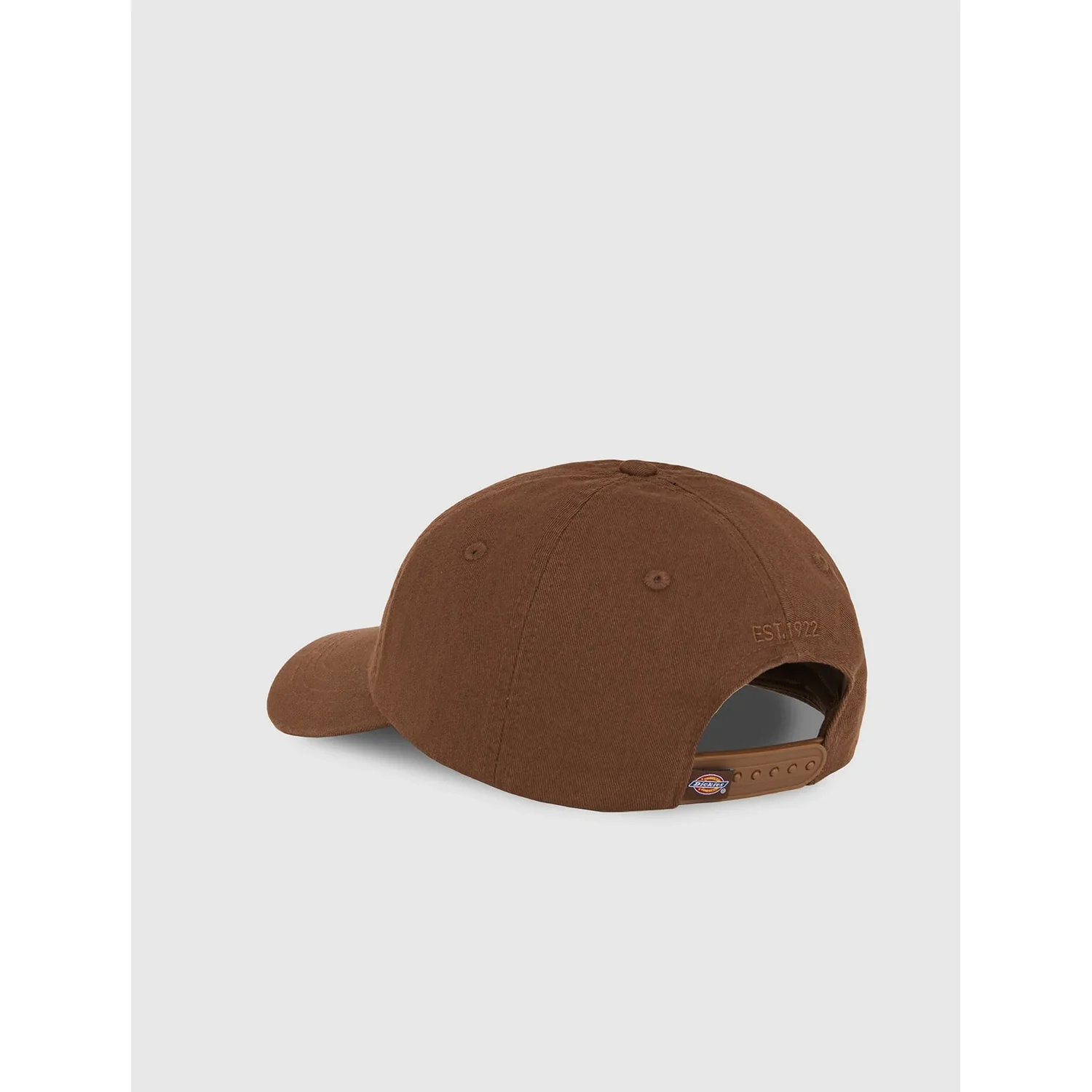 Hardwick Baseballkappe, Braun, Snapback, gebogener Schirm, Baumwollstoff