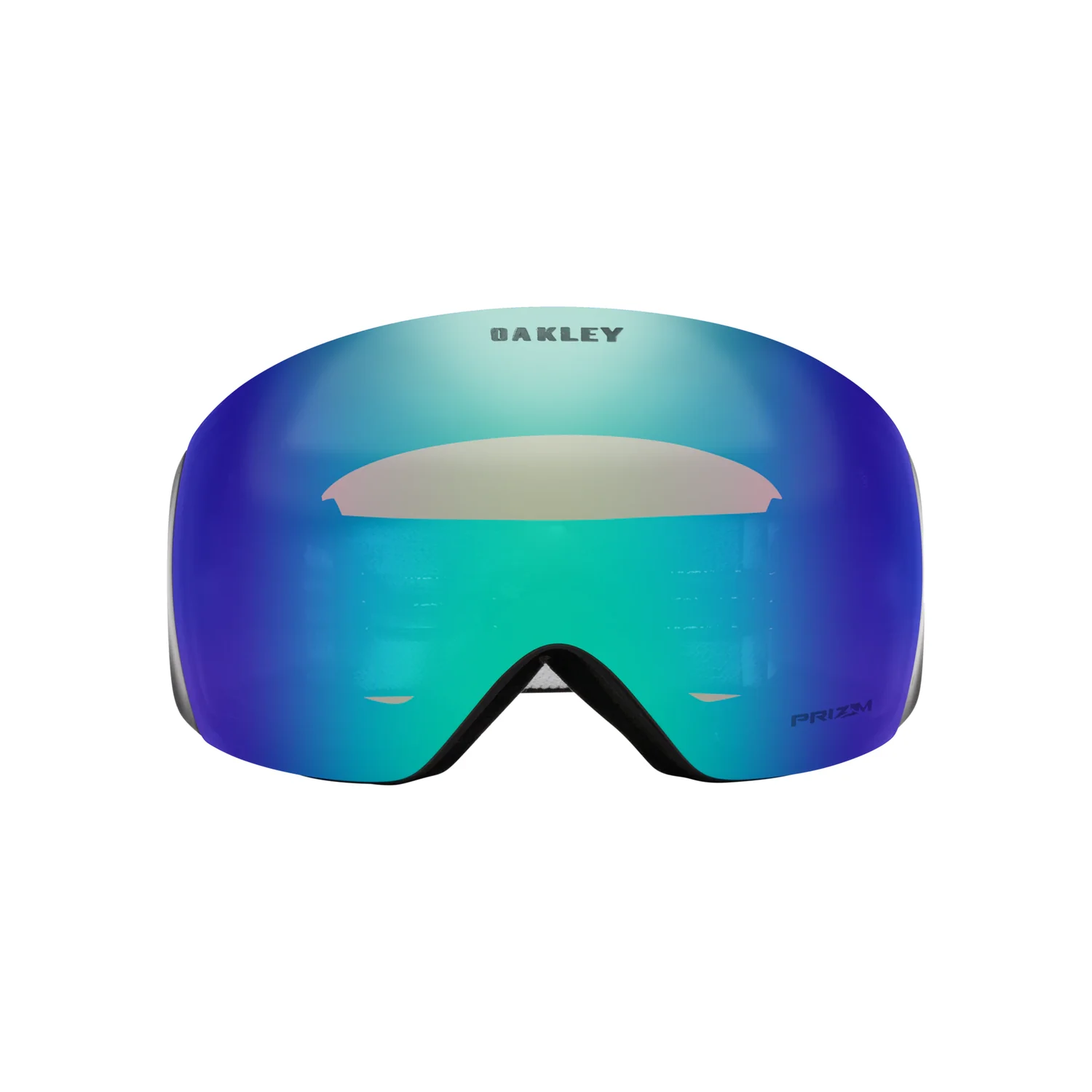 Lunettes de ski, verres miroités, teinte bleu-turquoise, technologie Prizm, design sans monture