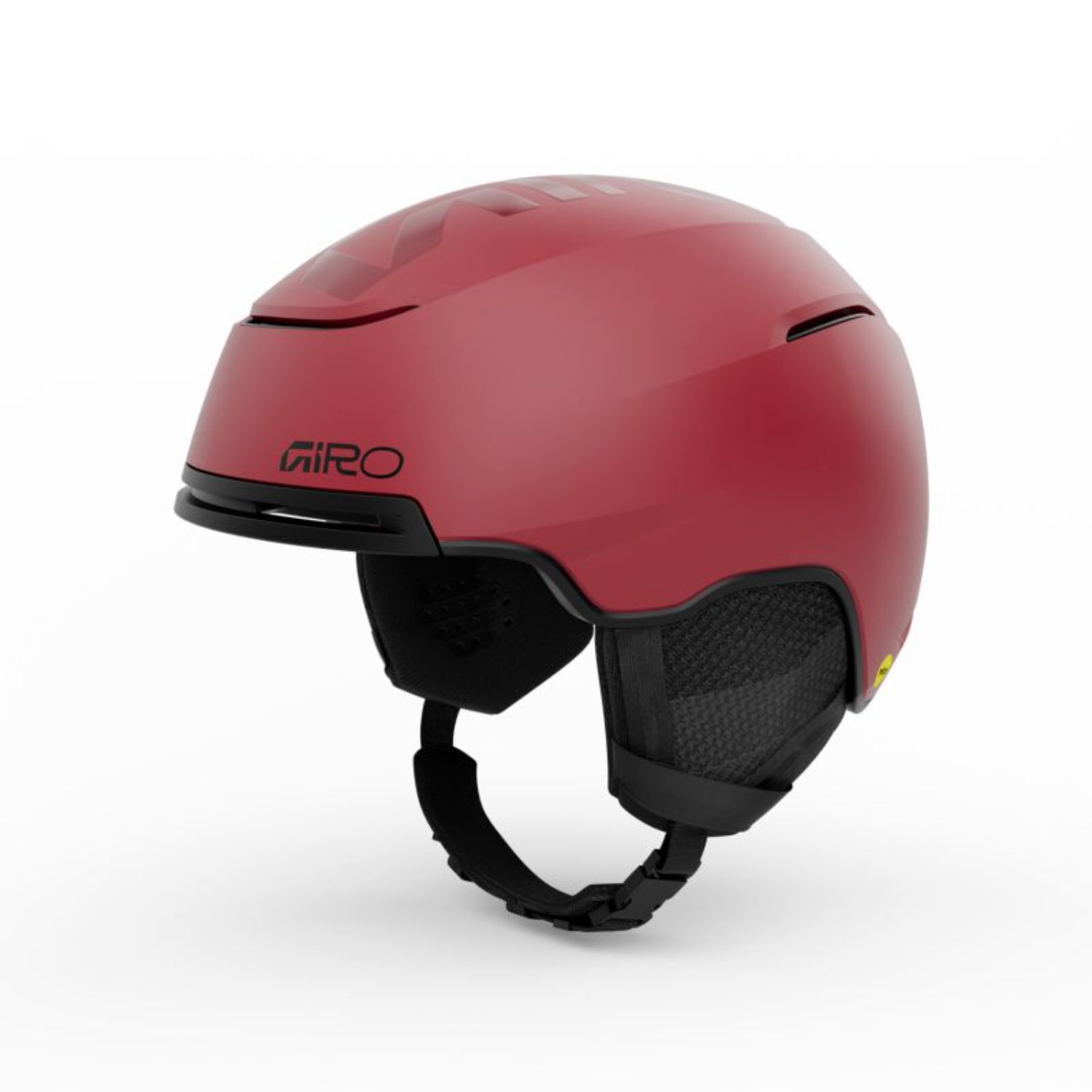 Jackson MIPS Helmet Skihut, roter Helm, verstellbarer Riemen, belüftetes Design, Ohrenschutz