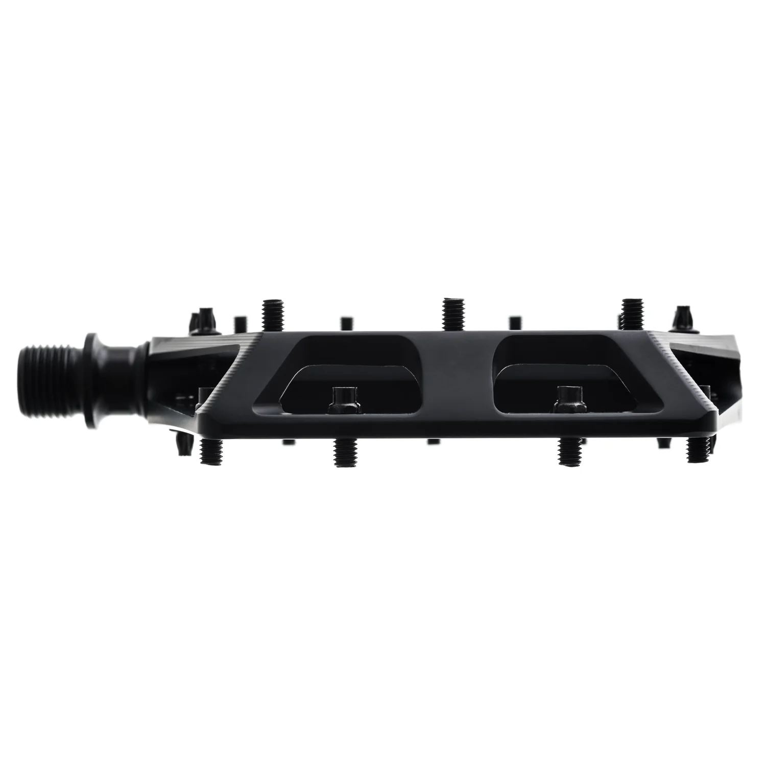 Dmr Vault Brendog Pédale de vélo, pédale à plateforme, noire, boîtier métallique, crampons