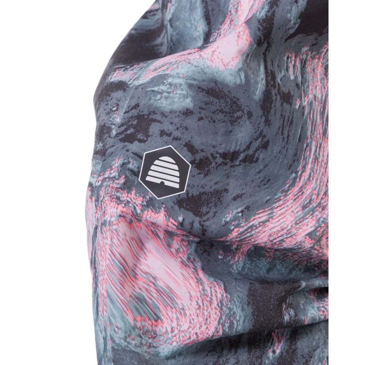 T-shirt de sport, t-shirt de course, motif imprimé, haut, rouge feu ?, sweat à capuche, sweat-shirt, impression sur plastique, motif abstrait, détails cousus