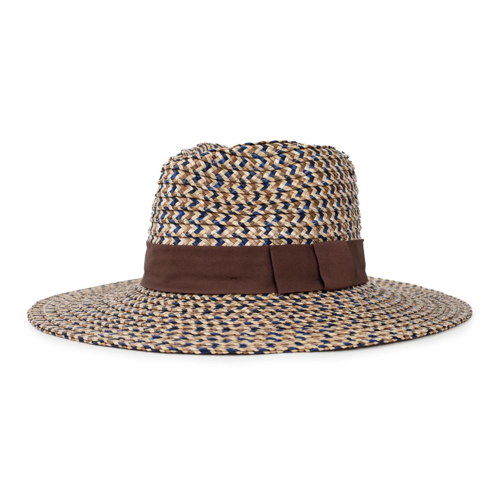 Brxtn Joanna Hat Brixton Brxtn Joanna Hat TAN / BROWN / NAVY
