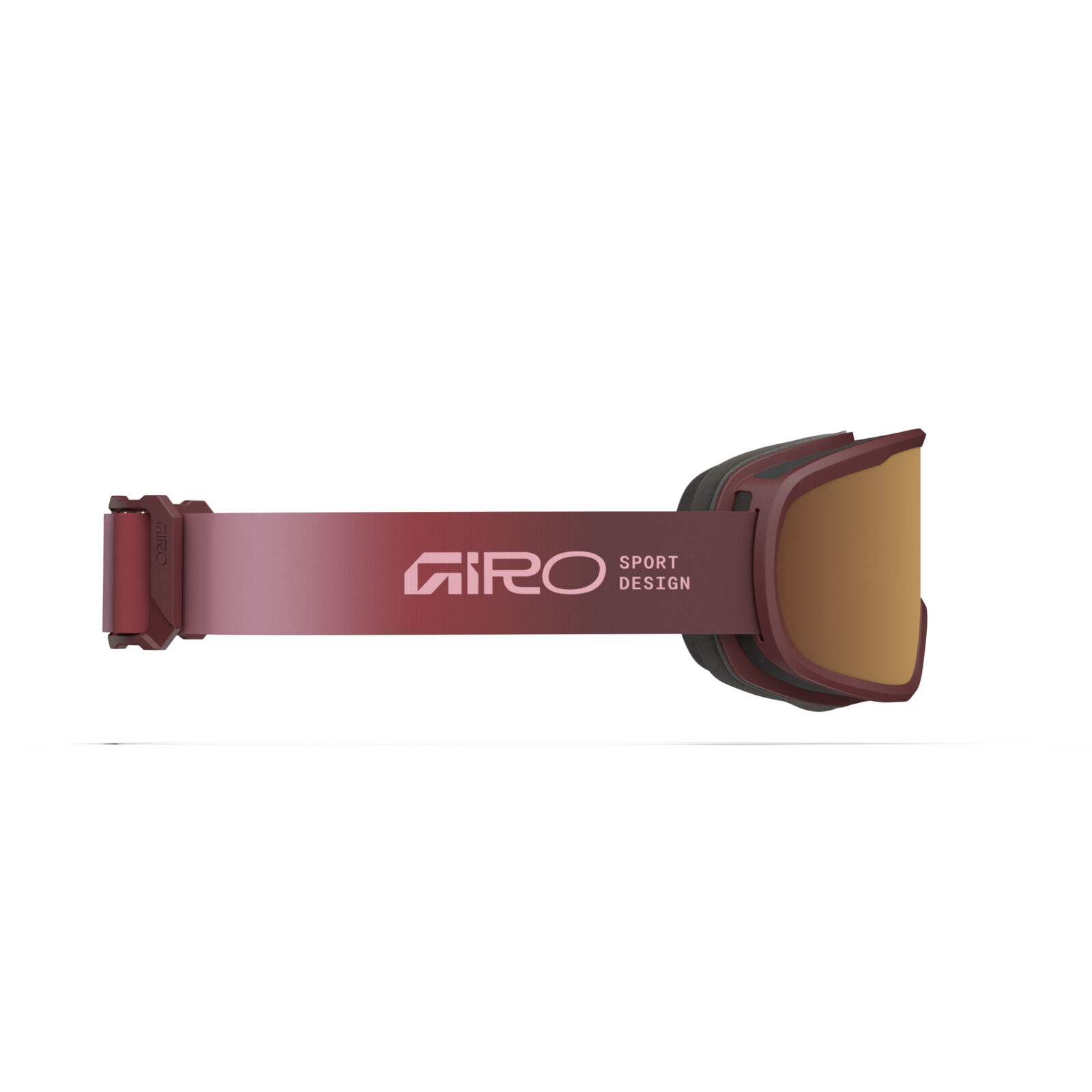Lunettes de protection, Sports, sangle de lunettes, rose, verres marron