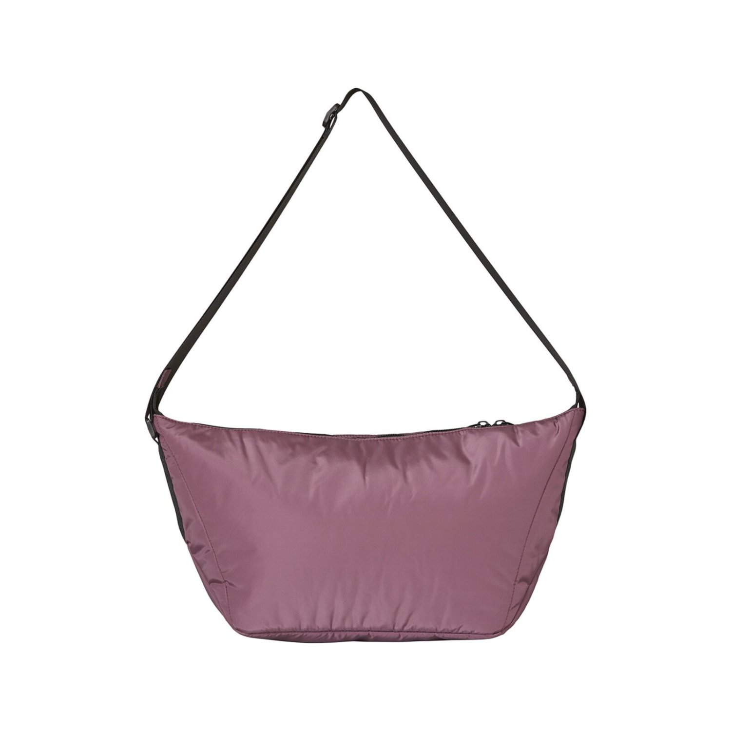 Wmns Medium Duffel 14L Sac à bandoulière, sac matelassé, violet, sangle, fermeture éclair