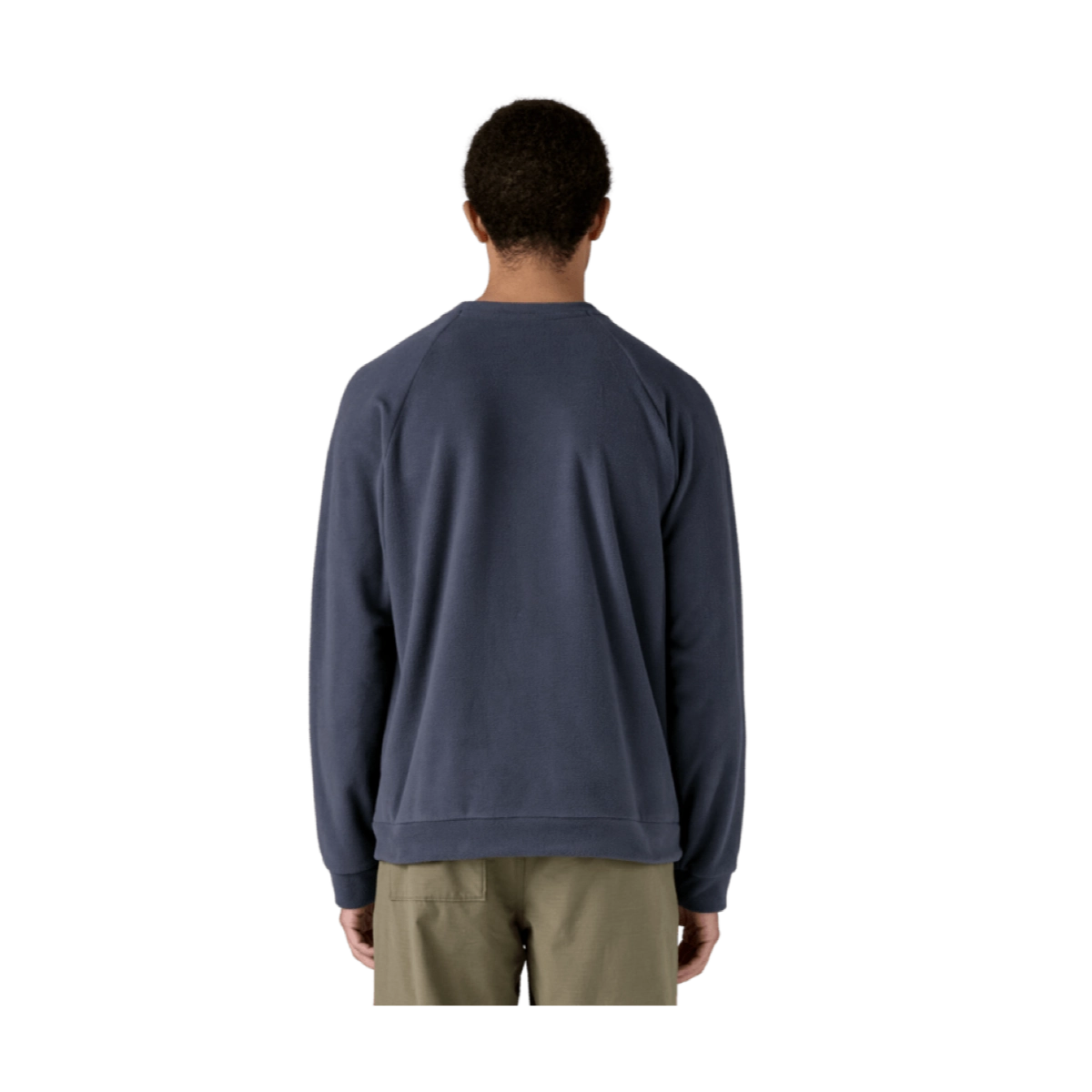  Sweatshirt, Langarm, Navy, Rundhals / Rundhals-Schnitt, Rückansicht