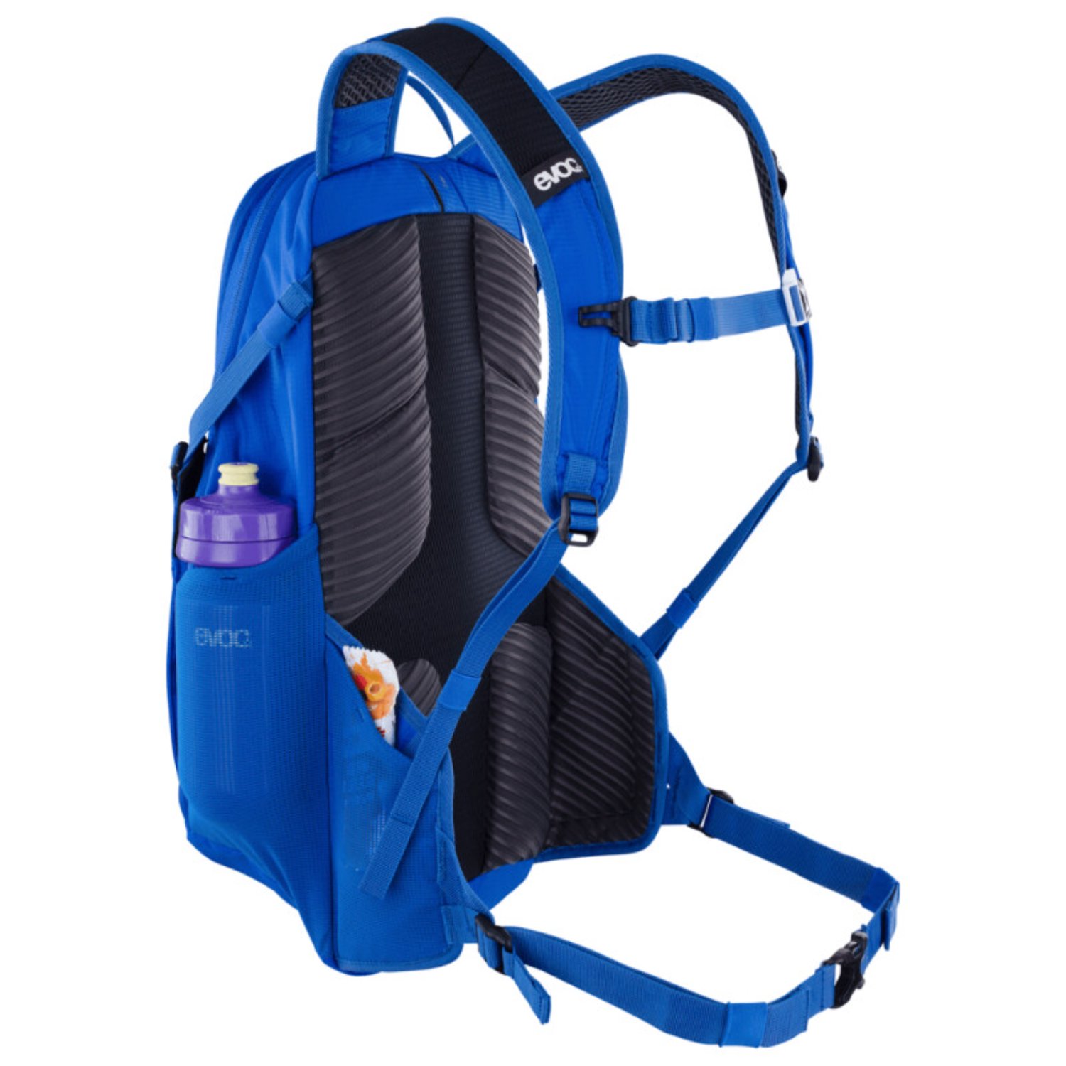 Sac à dos, système d'hydratation, bleu, sac à dos, rembourré en maille