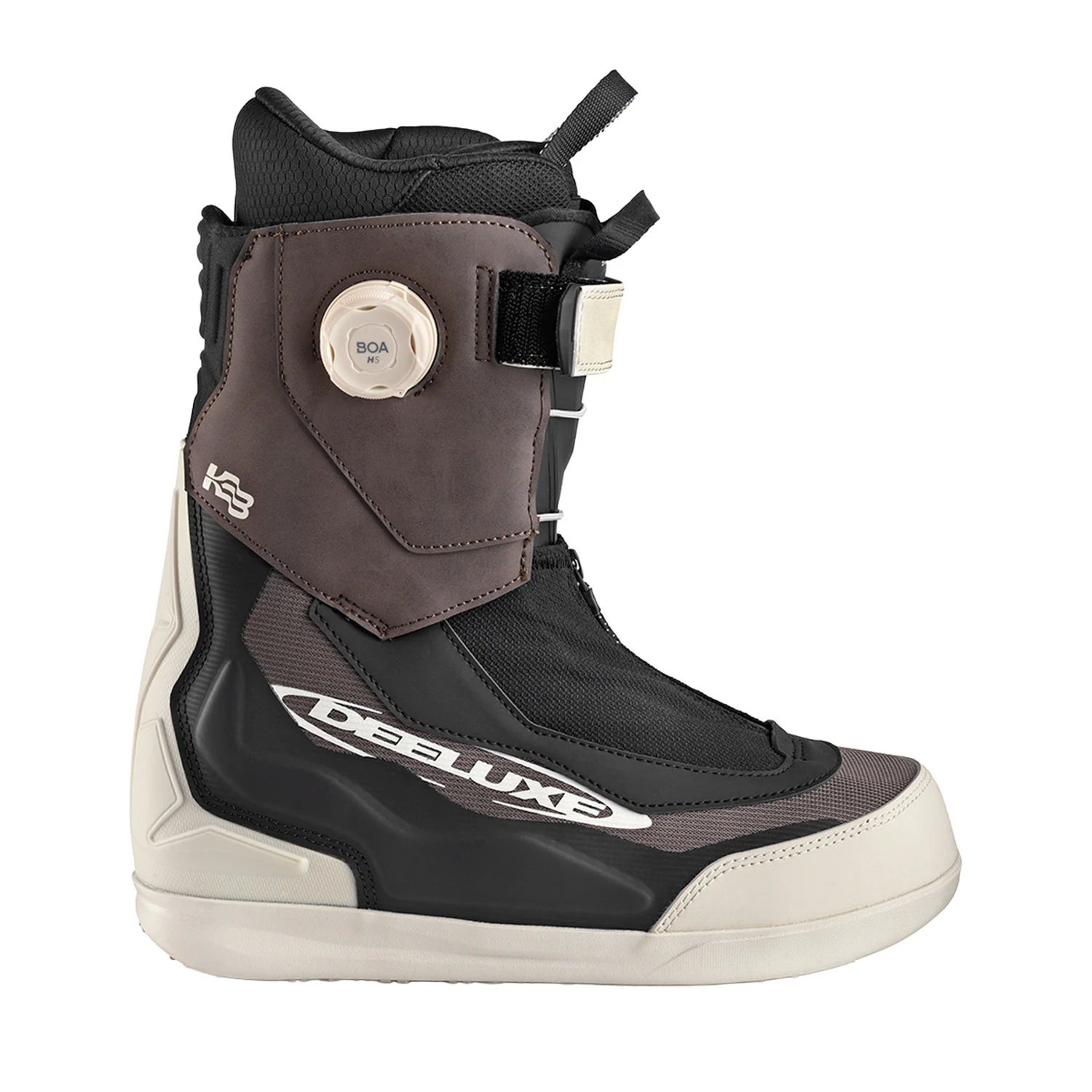 Aeris PRO Schneemobilstiefel, BOA-Drehverschluss, Schwarz-braun, Kunststoffsohle, Hoher Schaft