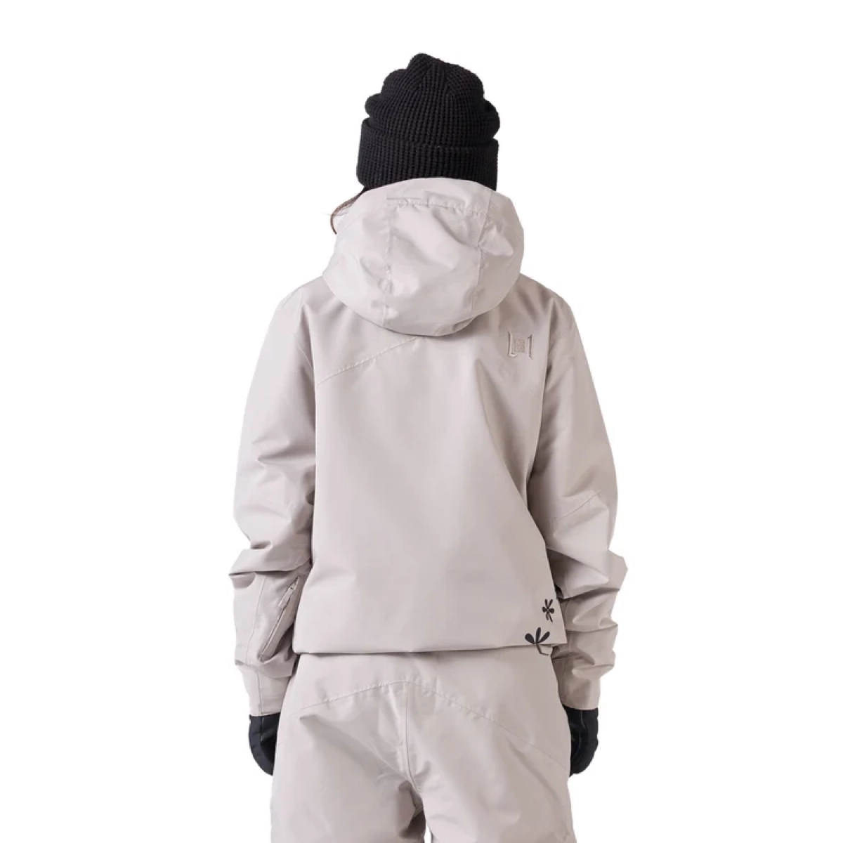 Chroma W's Jacket Jagdanzug, Skijacke, Hardshell, Beige, Kapuze, Jacke, Kapuze, Beige, Wasserfest, Zierde Taschen
