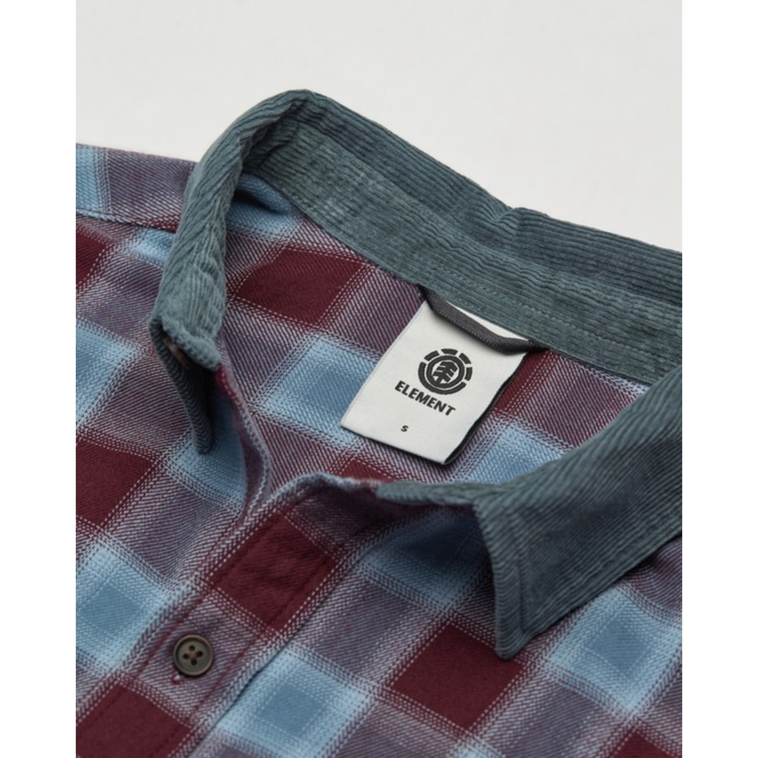 Flannel LS W Chemise, plastron, motif à carreaux, flanelle, fermeture à boutons