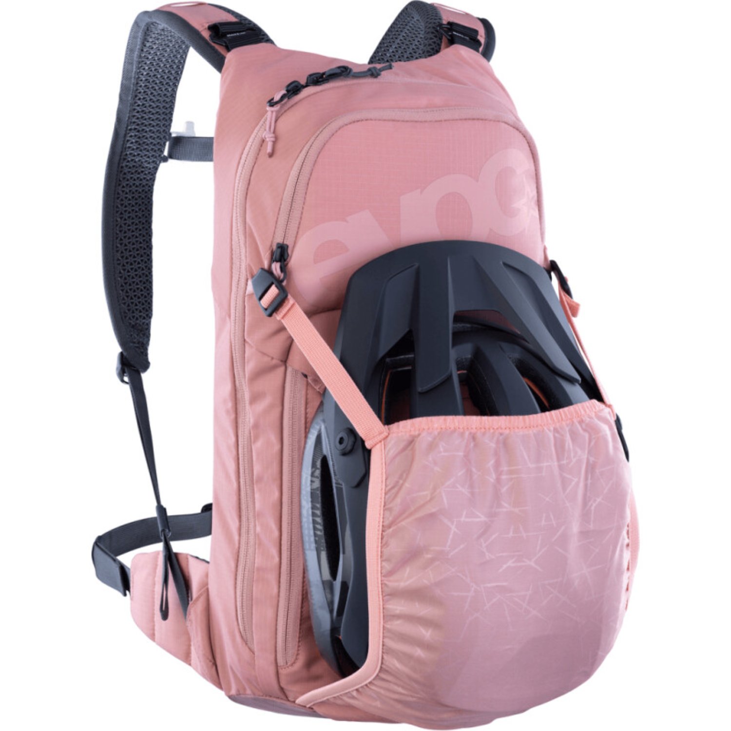 Rucksack, Rucksack mit Helmhalter, Sporttasche, Leichte Tasche, Rucksack pink