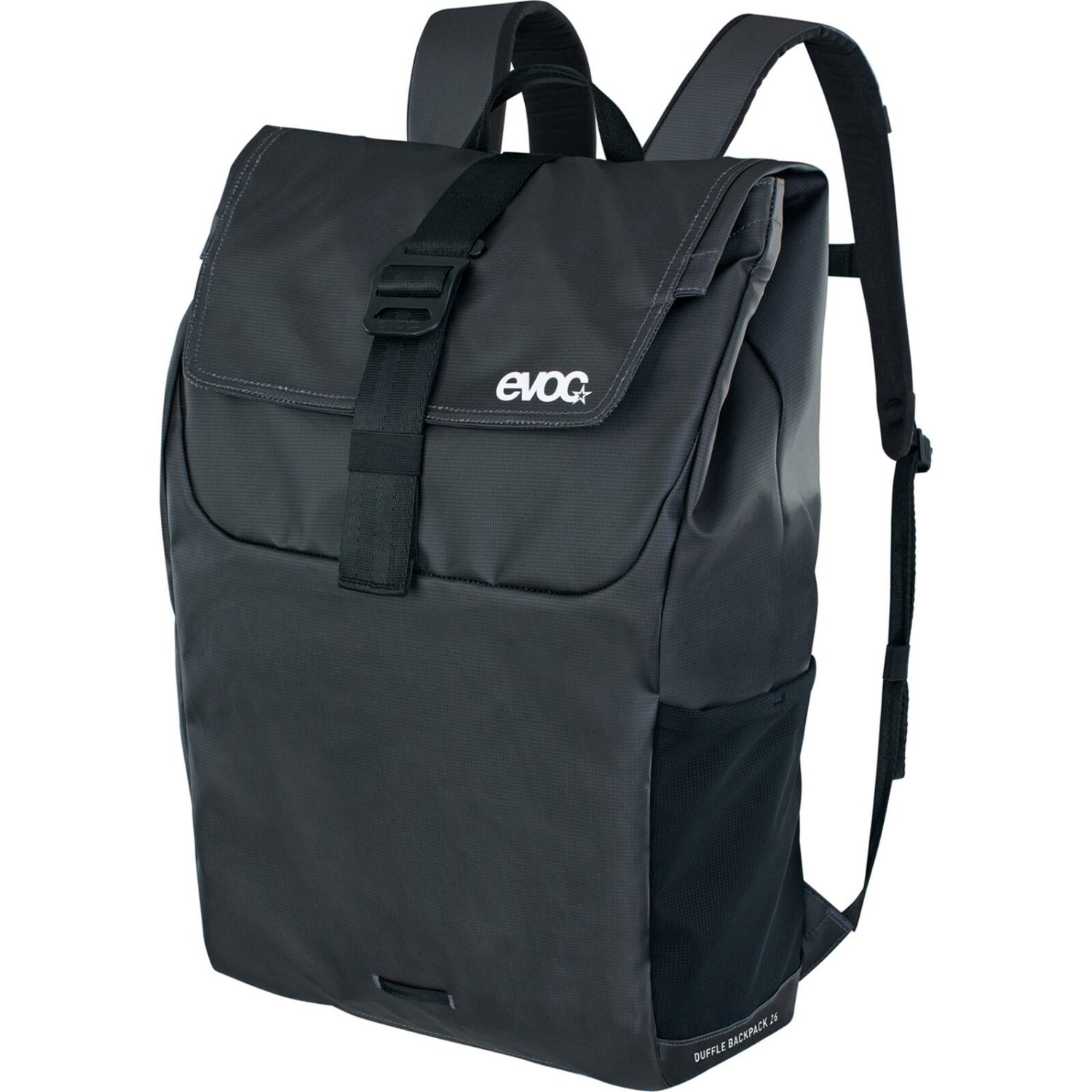 Rucksack, Rucksack schwarz, Daypack, Polyester, Seitentasche