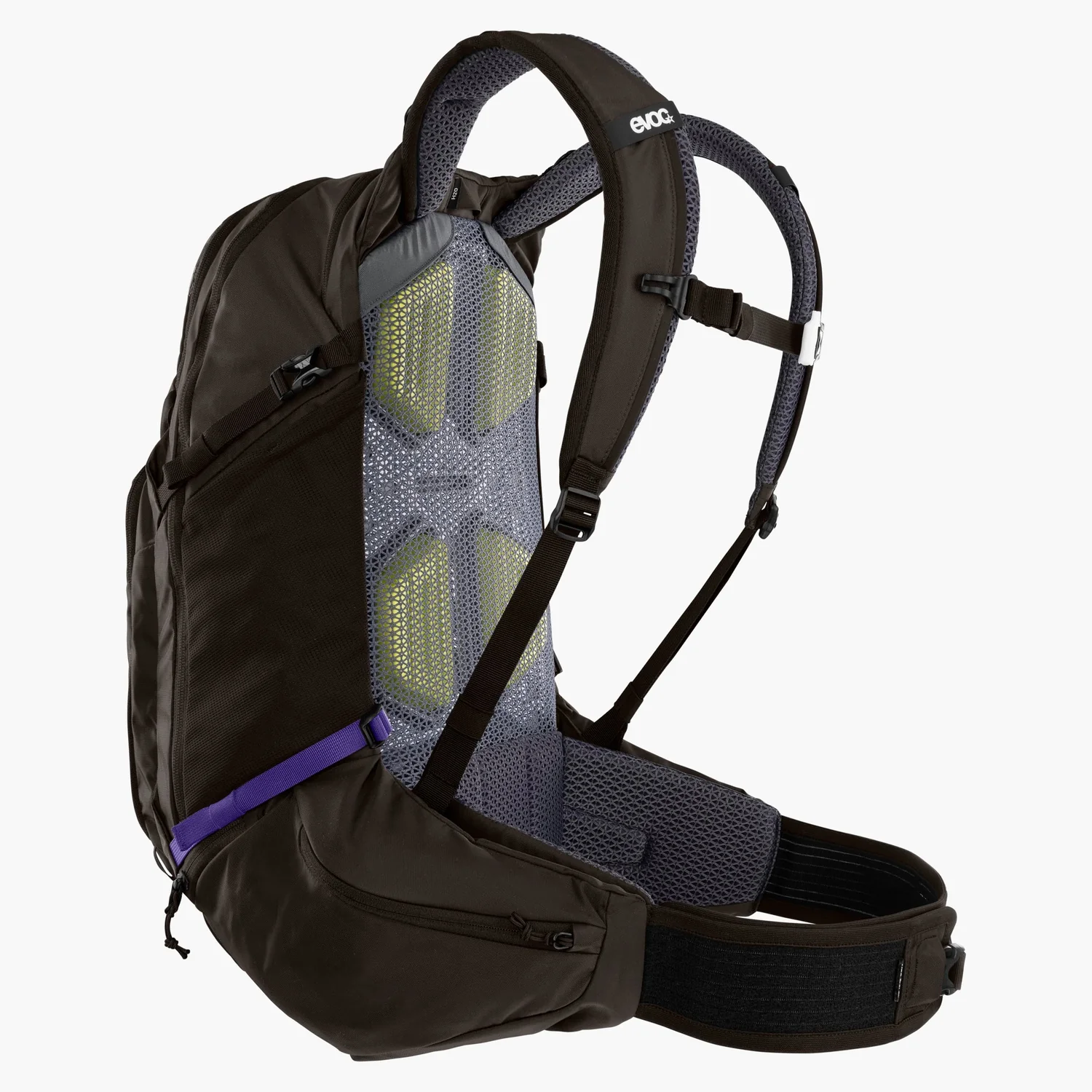Explorer Pro 30L Backpack Wanderrucksack, schwarz, Netzrücken, gepolsterte Gurte, Hüftgurt