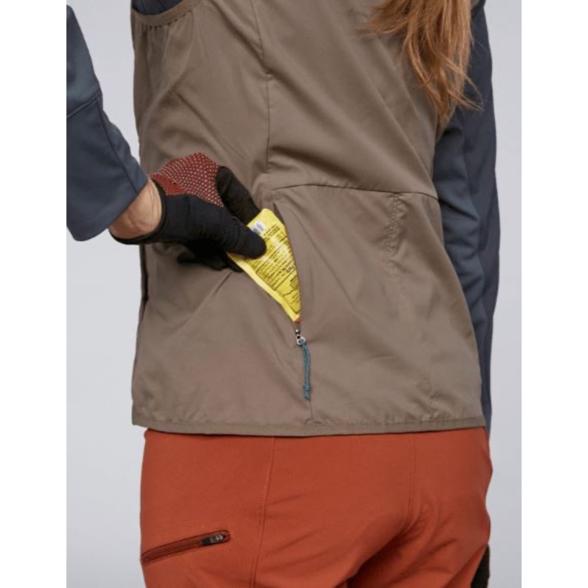 W's Trail Craft Vest Patagonia W's Trail Craft Vest Wing Grey, vue 2