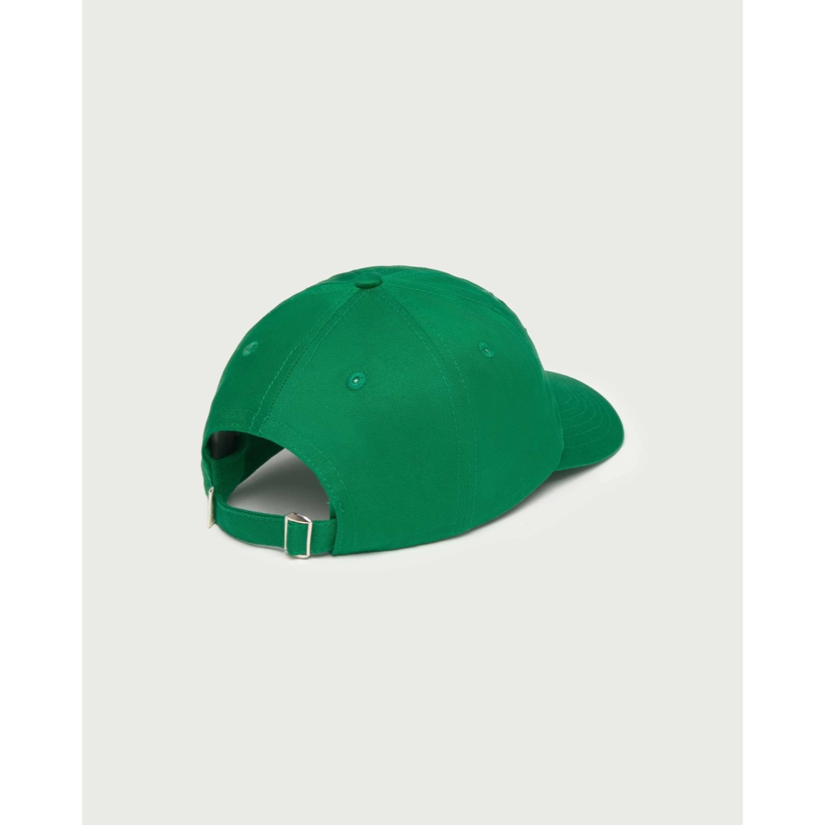 Chris Cap Frutas Alegria Baseballcap, grüne Kappe, verstellbares Riemen, Sechs Panels, Baumwollmischung, Baseballkappe, Grün, Verstellbar, Sechs Panel, Rückansicht