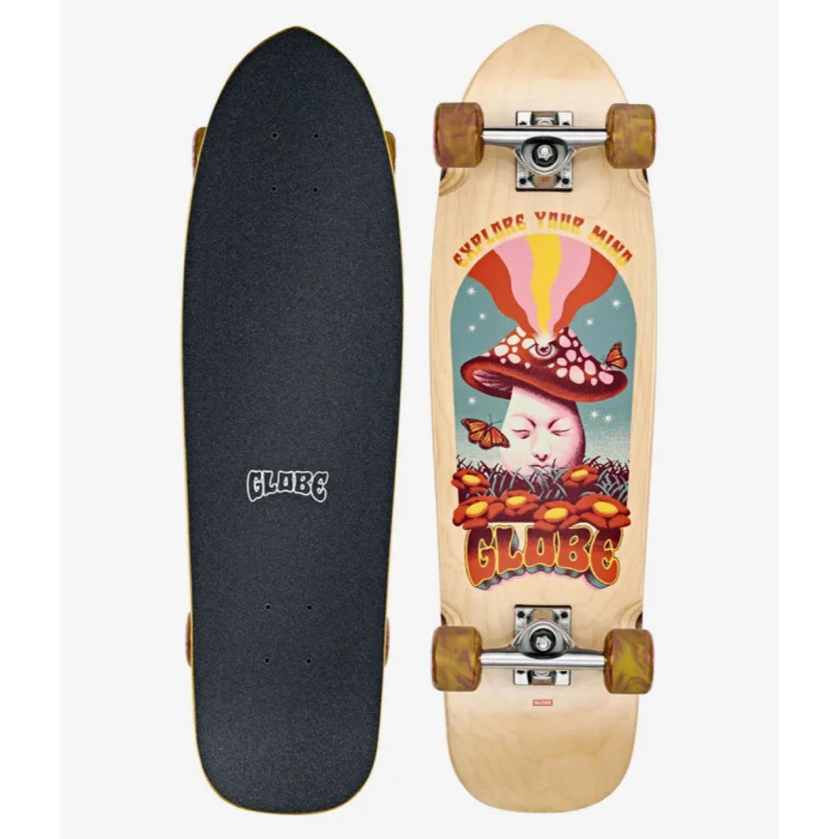 Tracer Neue 31'' Skateboard, Person, Gesicht, Kopf