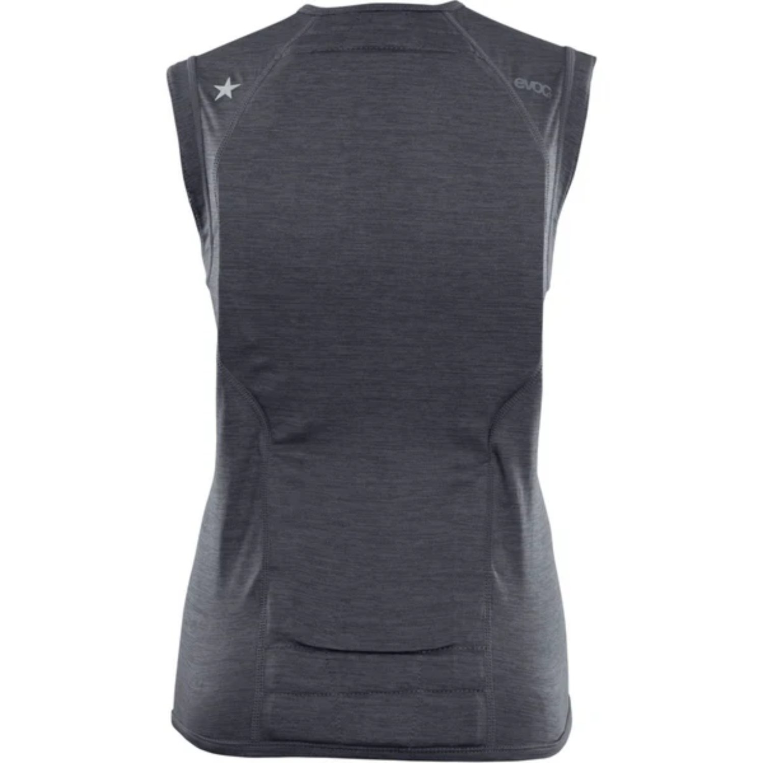 Protector Vest Women Débardeur, gris, en maille, coupe ajustée, poche arrière