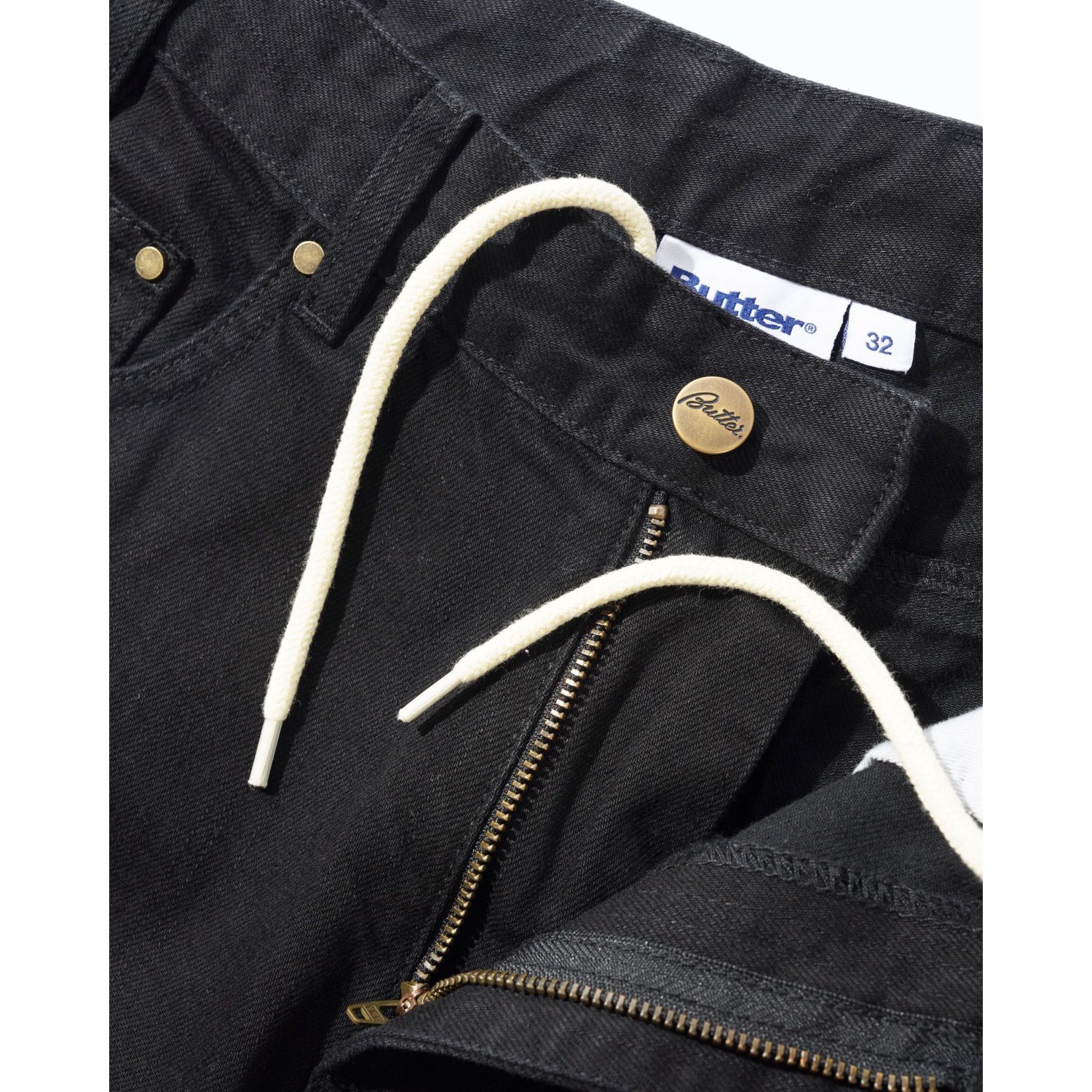 Wide Cut Denim Jeans