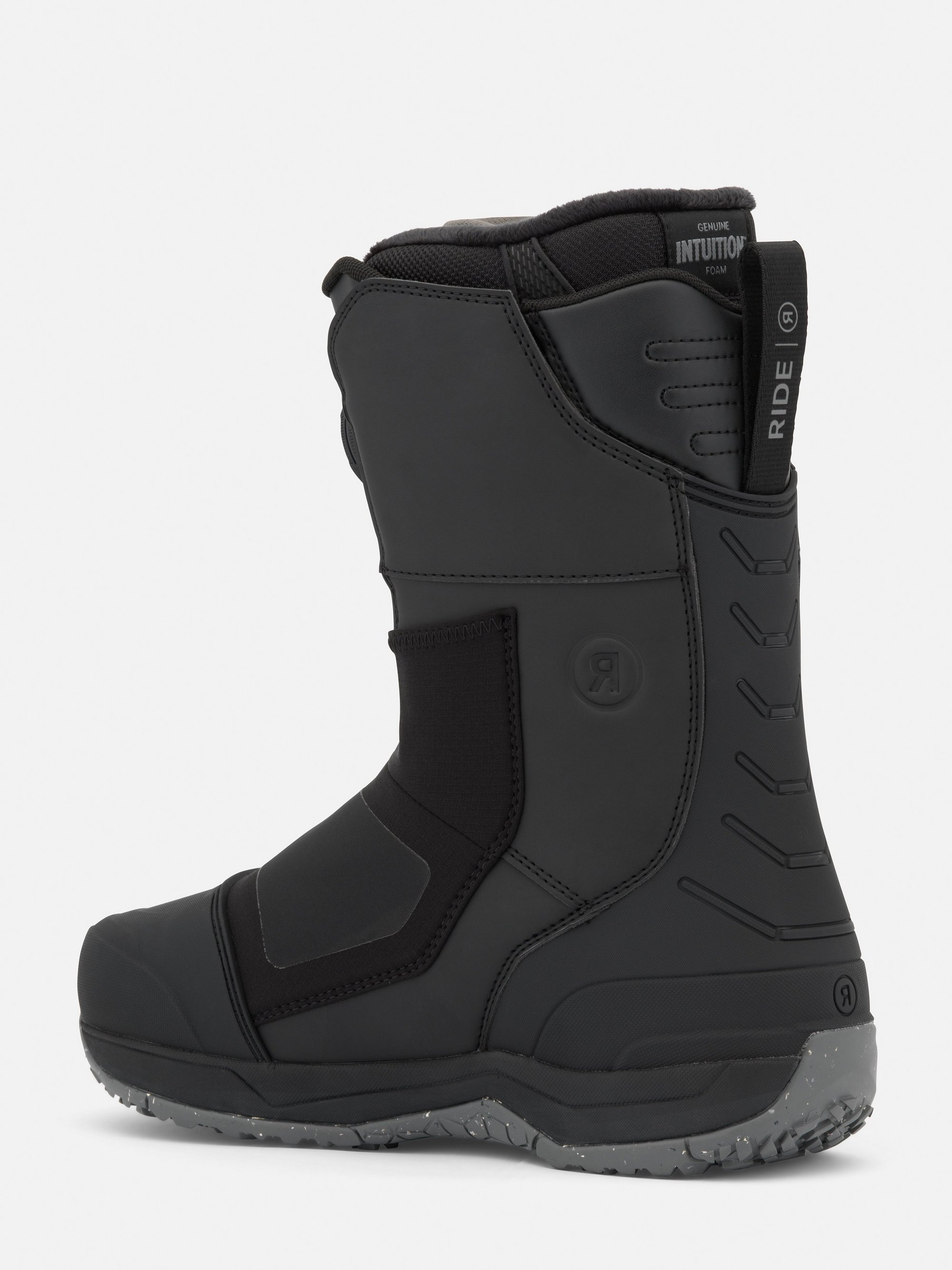 Insano Neige, bottes, imperméables, noires, mi-hautes