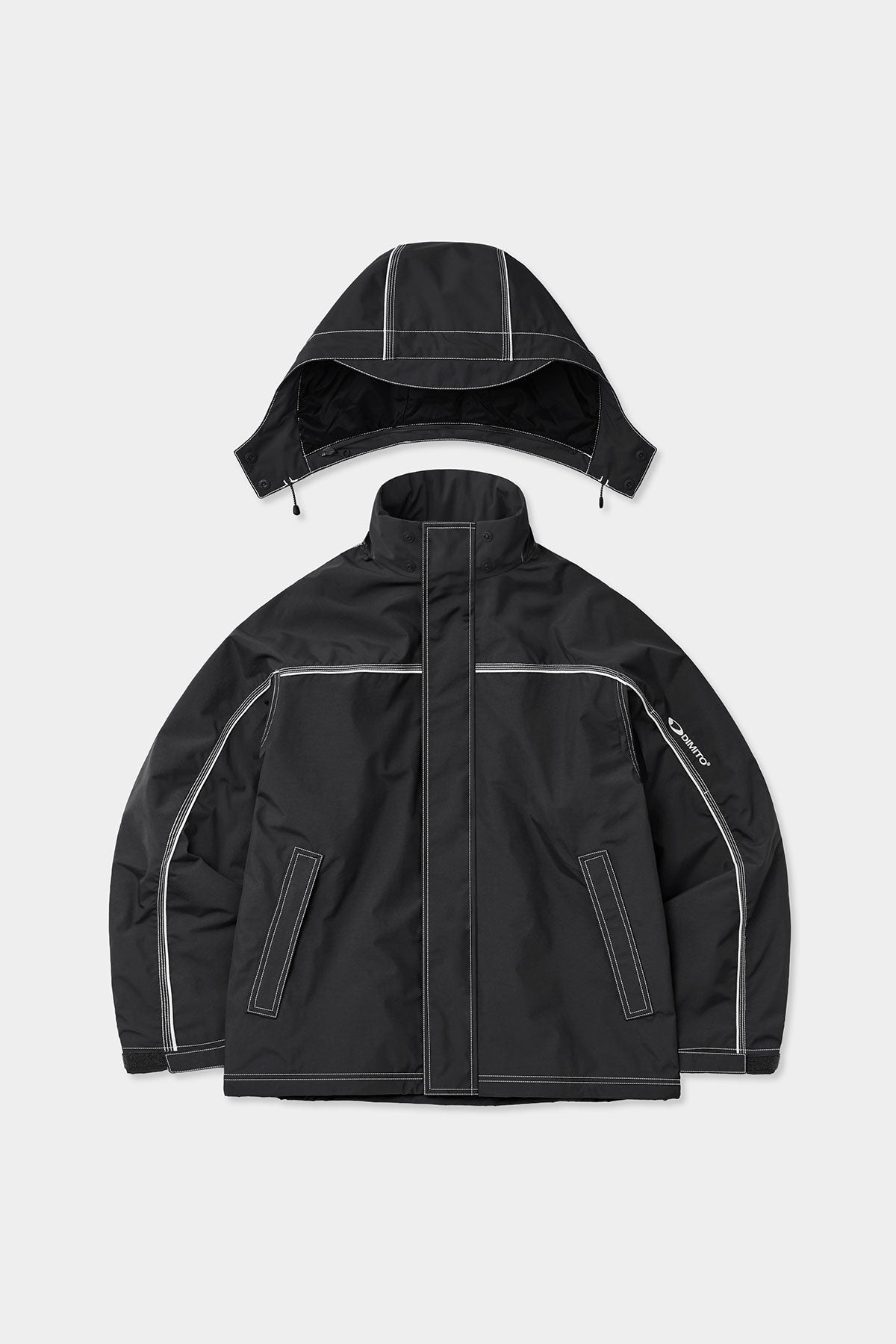 Staff Line Jacket Dimito Staff Line Jacket Black, vue 4