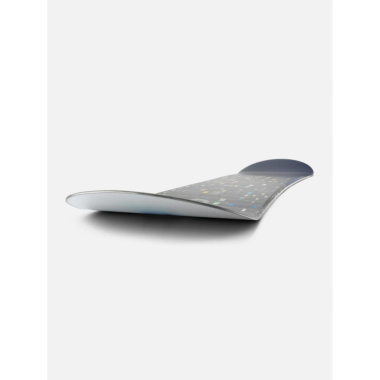 Sous-main, gris, silicone, motifs colorés, bords arrondis