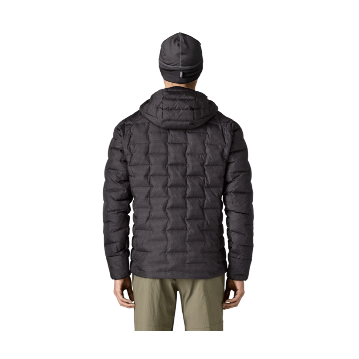 Jacke, Daunenjacke, Kapuzenjacke, Quilted, Dunkelgrau