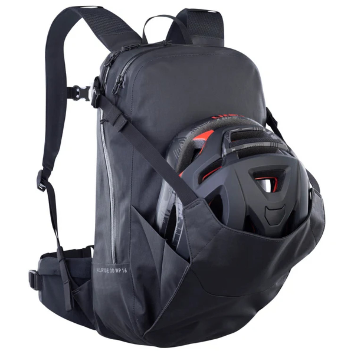 Sac à dos, casque de vélo, système de fixation pour casque, sacoche avant, matériau DynTech