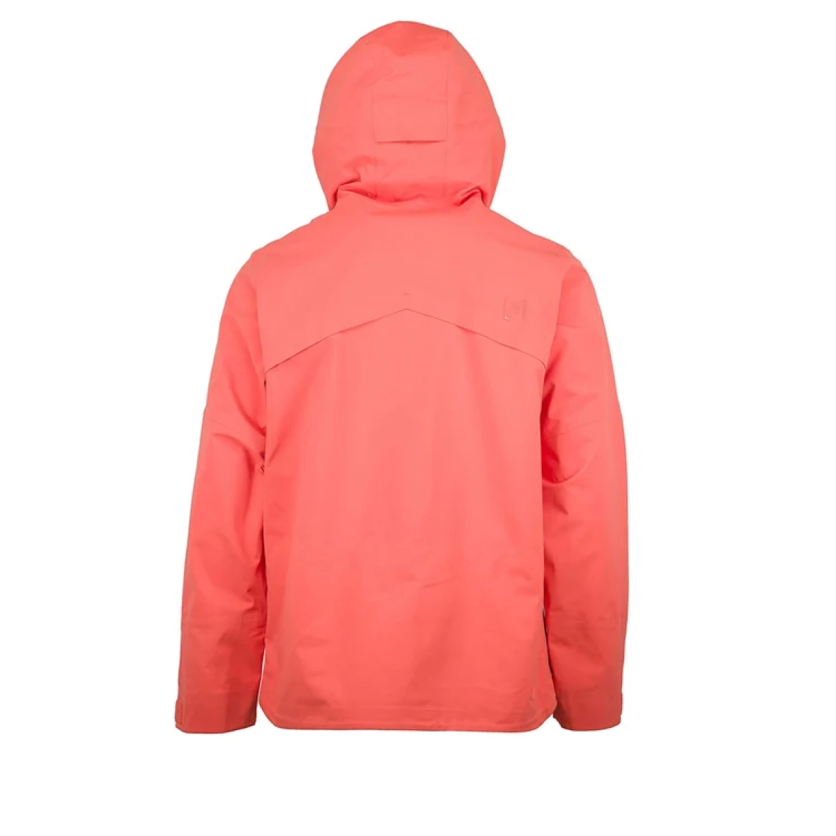 3L Easy Jacket Veste à capuche, rose corail, coupe-vent, vue de dos, manches longues, veste, sweat à capuche, coupe-vent, rouge, revers