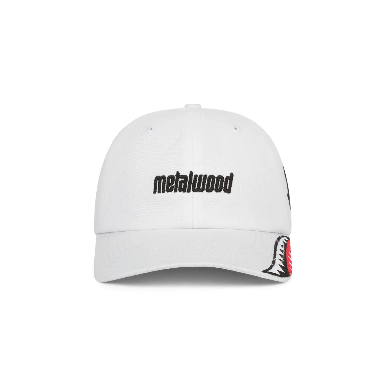Bomber Dad Hat Metalwood Studio Bomber Dad Hat White