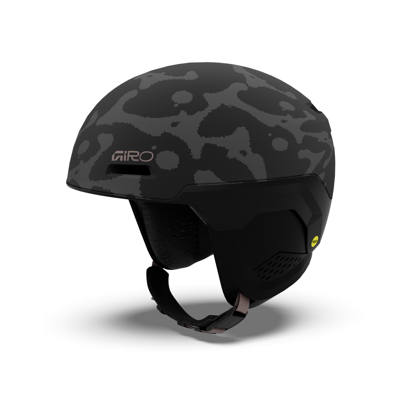 Owen Spherical Helmet Skihelm, grau camouflage, Giro, Open-Face-Helm, verstellbares Band