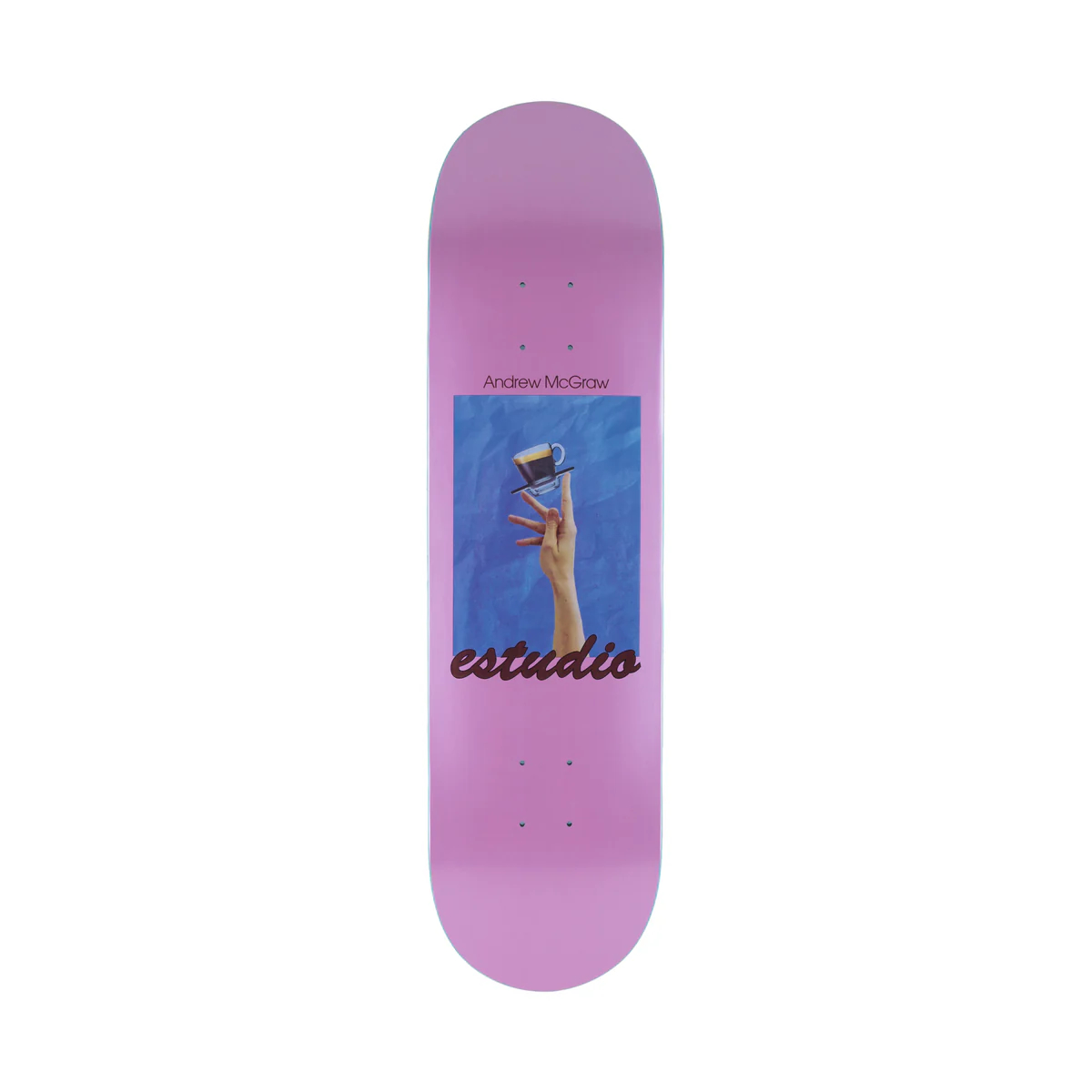 Skateboard, planche, rose, graphisme, « Studio », skateboard, planche, rose, logo artistique, impression d'image