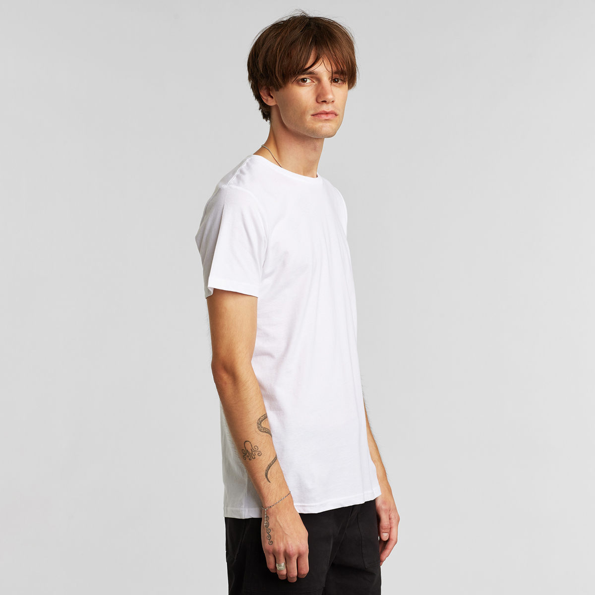 T-shirt Stockholm Base Dedicated T-shirt Stockholm Base White, vue 3