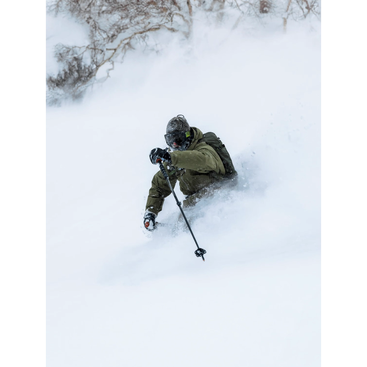 Skifahrer, Schnee, Winterausrüstung, Piste, Hügel/Abfahrt