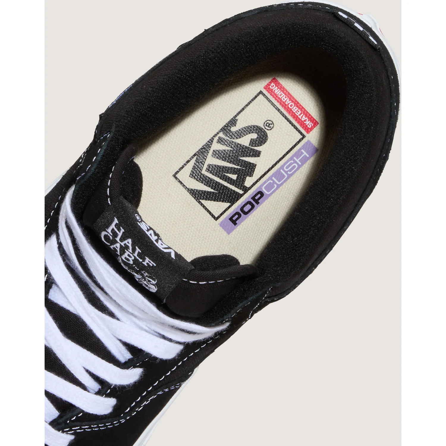 MN Skate Half Cab Vans MN Skate Half Cab Black/White, vue 5