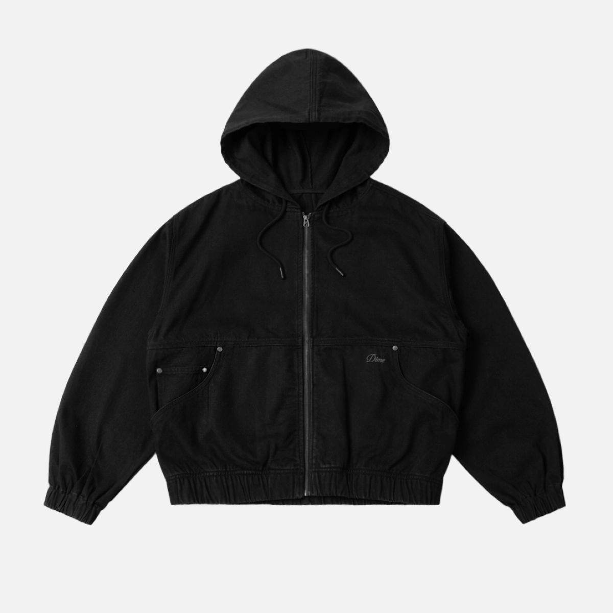 Hooded Denim Jacket Hooded Denim Jacket