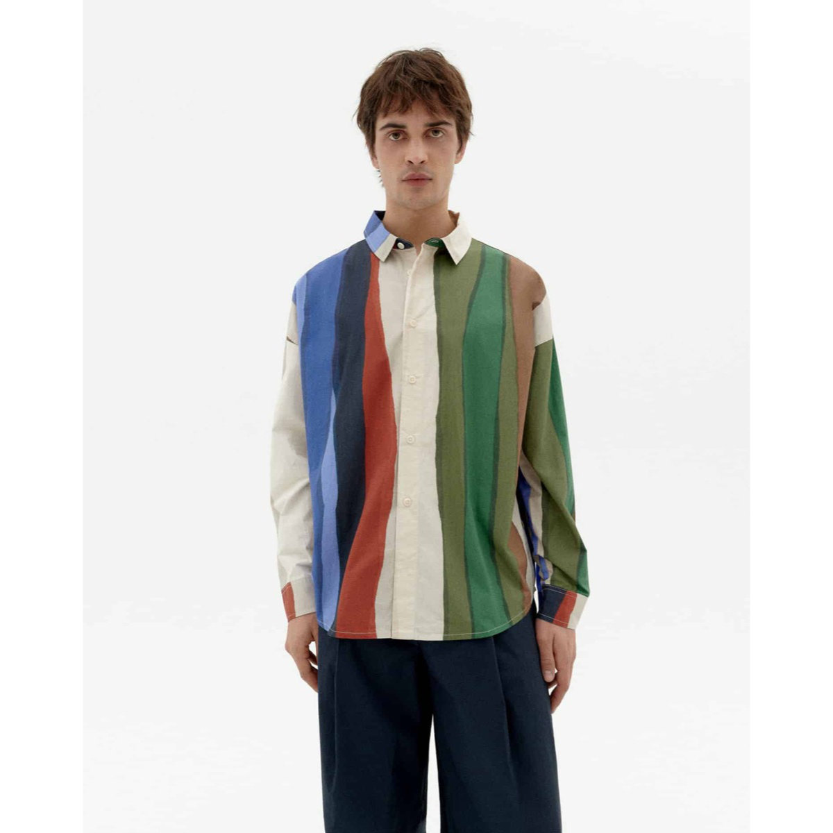 Haru Shirt Hemd, Kleid, Hemd, Langarm, Person, Weste