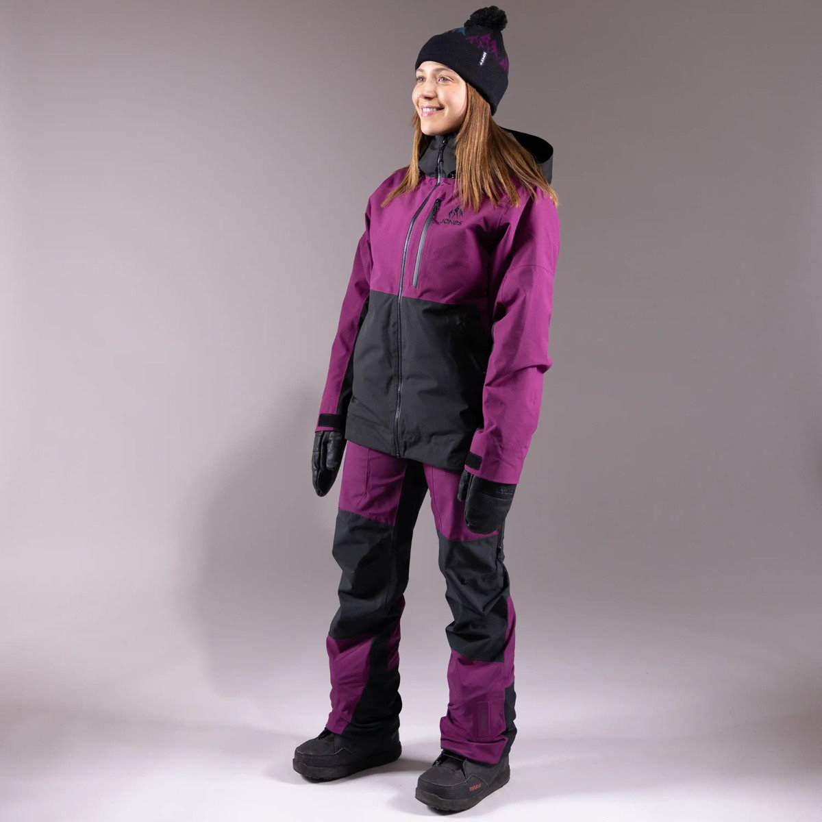 W'S Mtn Surf Rec Vêtements, manteau, veste, personne, pourpre