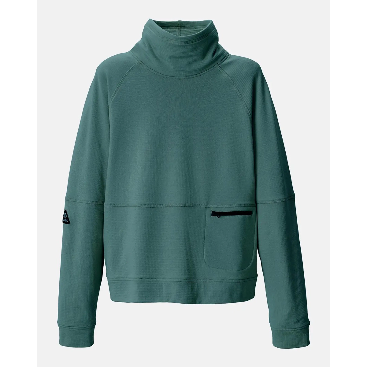 Flagship Rec Grid 1/2 Zip Jones Flagship Rec Grid 1/2 Zip Smoke Gray