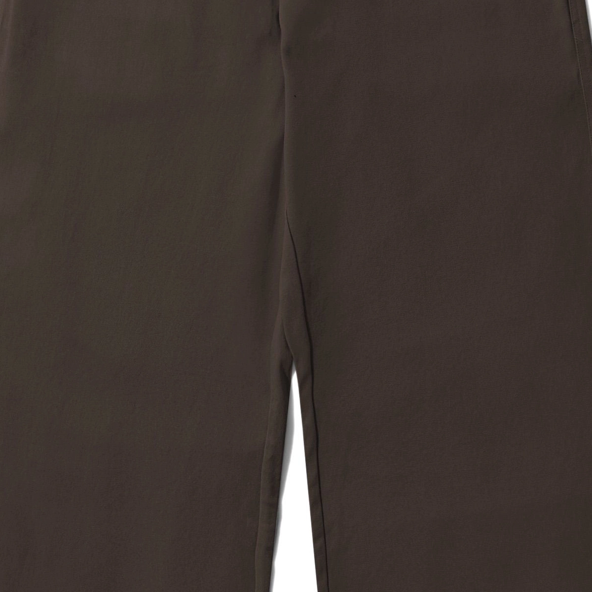 Wide Leg Pants Hose, Schwarz, Unifarben, Hose mit Schlitz, Baumwolle/Elastan?