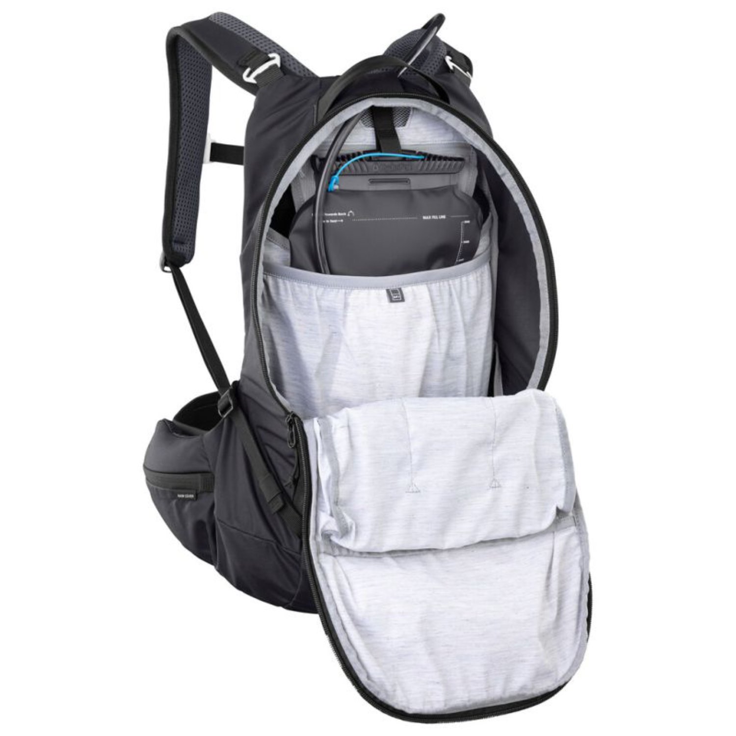 Trail Pro 16L Blackline Bp Sac à dos, sac à dos, système d'hydratation, poche intérieure, accès frontal