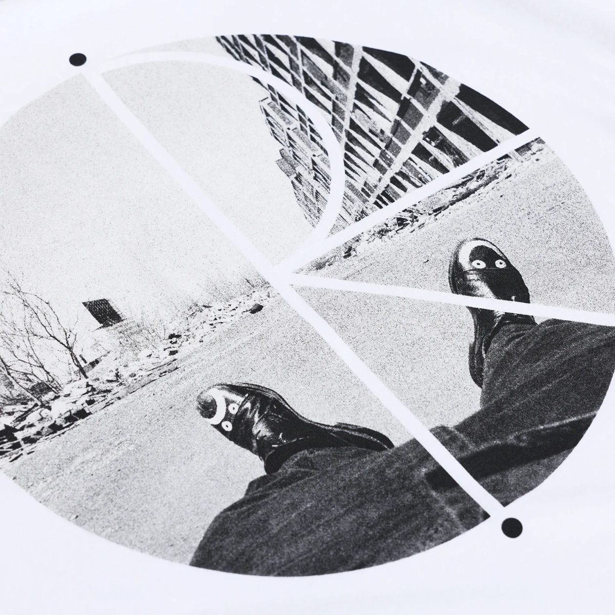 Fill Logo Tee Polar Skate Fill Logo Tee White, vue 3