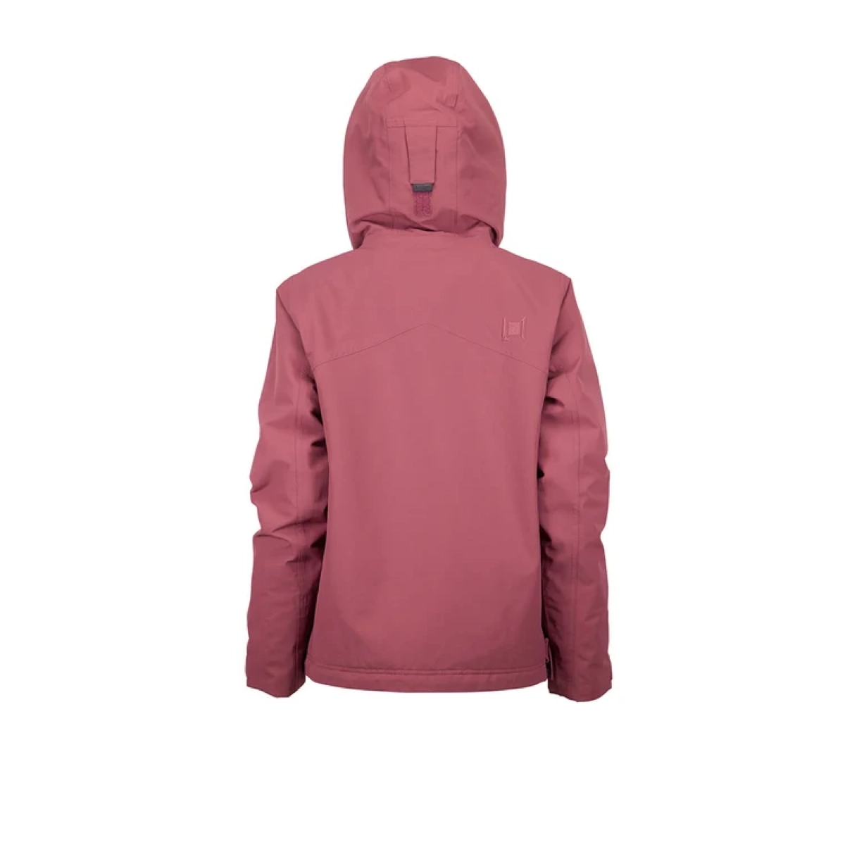 Veste imperméable, capuche, rose, matière coupe-vent, dos de la veste imperméable, veste, montagne, veste imperméable, capuche, rose