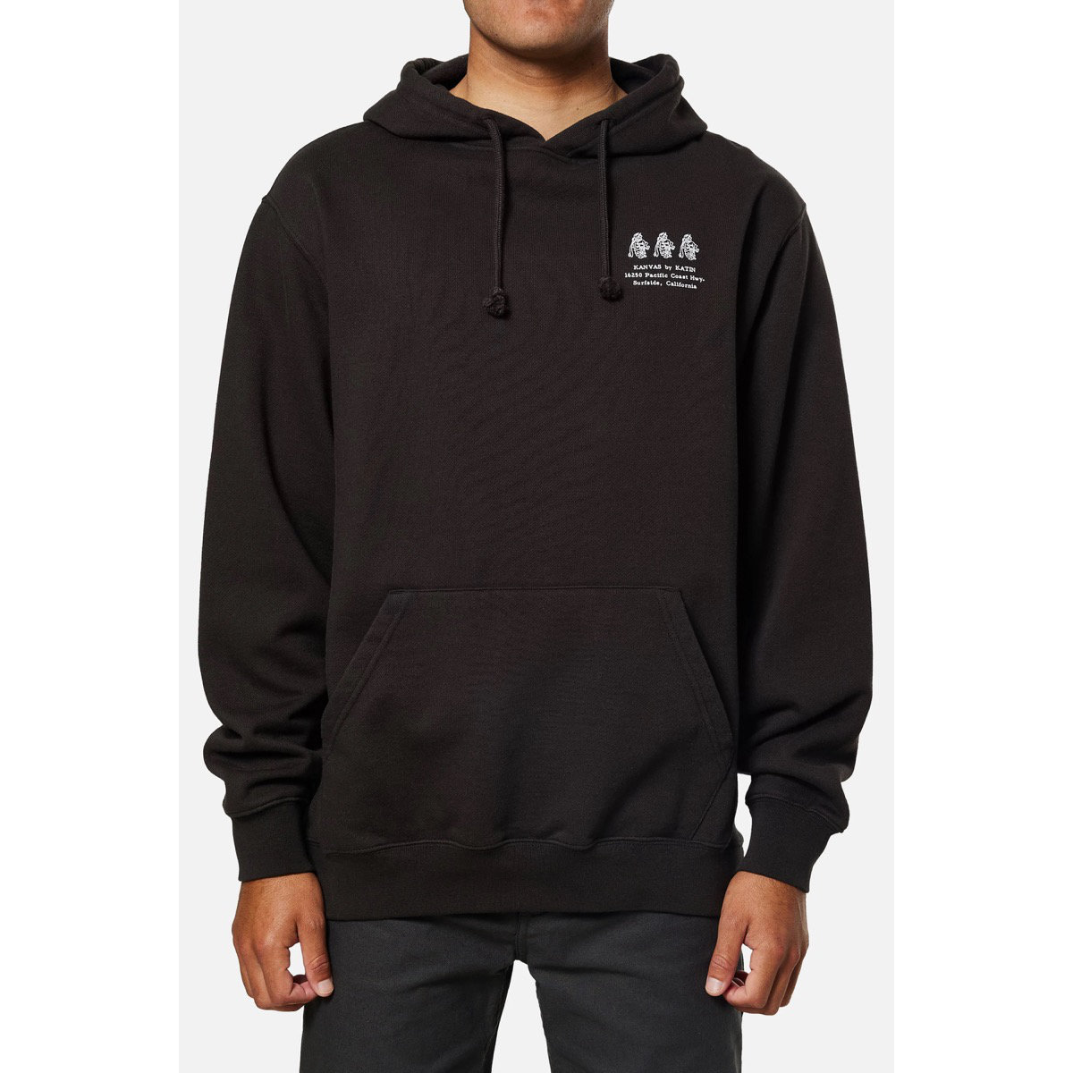 Set Hoodie Katin Set Hoodie Black Wash, vue 2